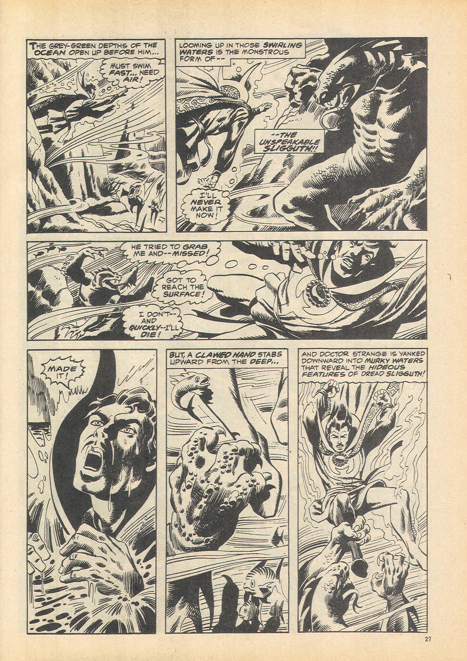 Read online The Avengers (1973) comic -  Issue #103 - 27