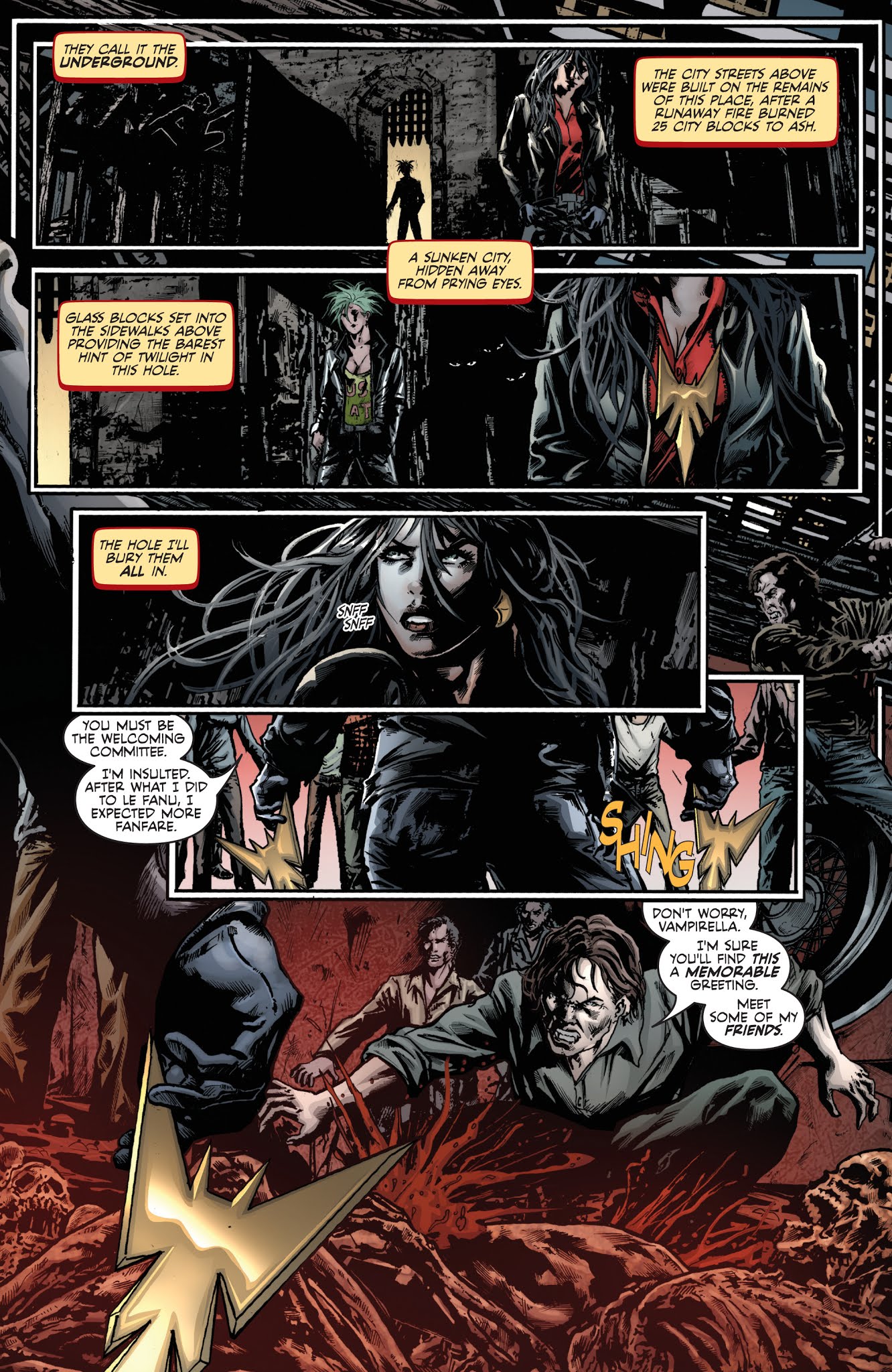 Read online Vampirella: The Dynamite Years Omnibus comic -  Issue # TPB 1 (Part 1) - 76