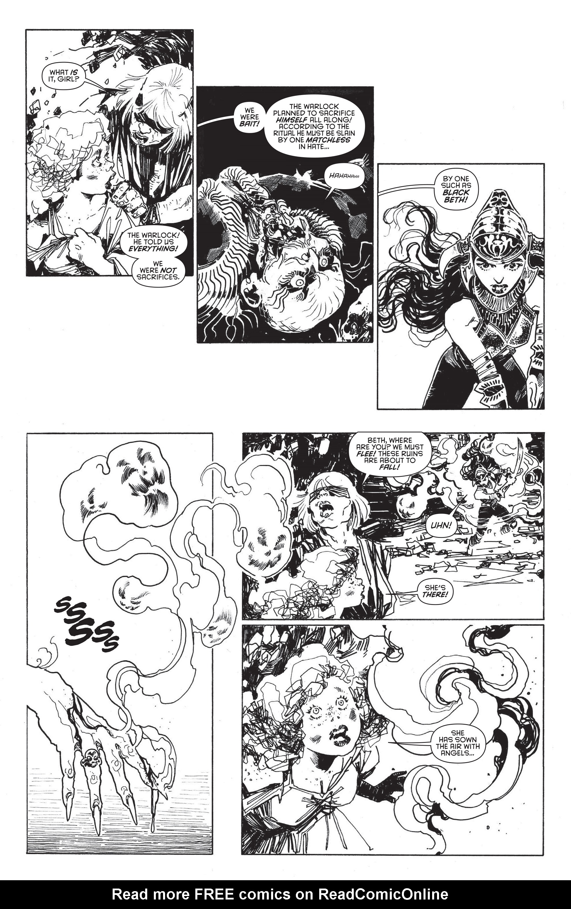 Read online Black Beth: Vengeance be thy name comic -  Issue # TPB - 34