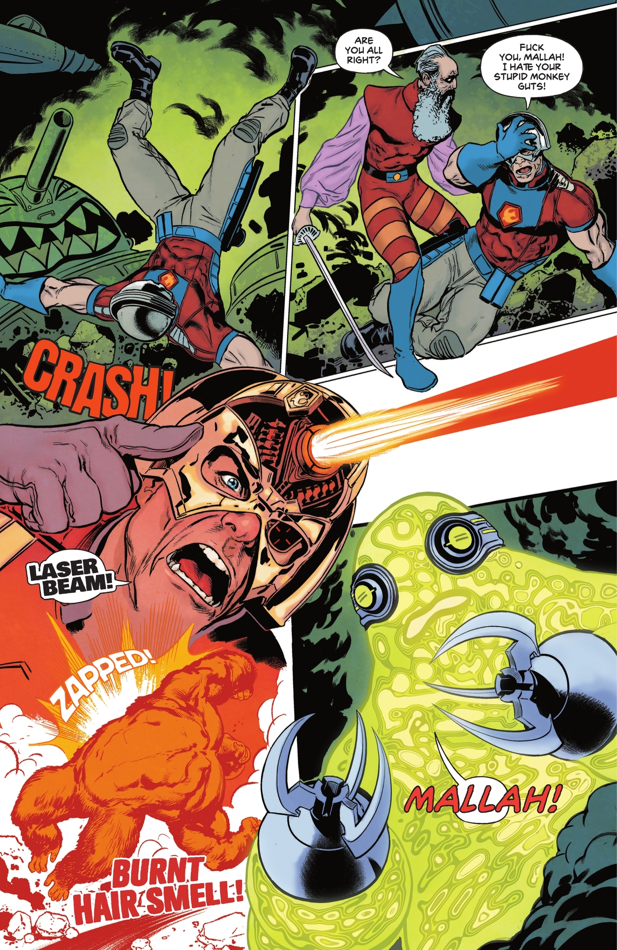 Read online Peacemaker Tries Hard! comic -  Issue #6 - 7