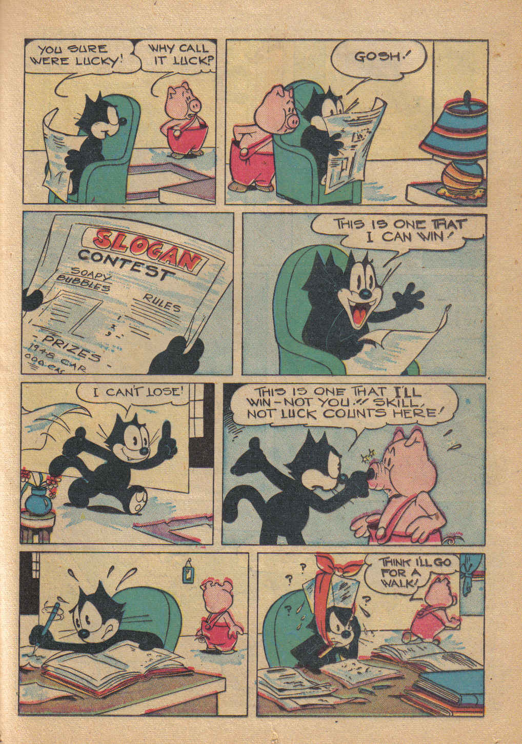 Read online Felix the Cat (1948) comic -  Issue #5 - 37