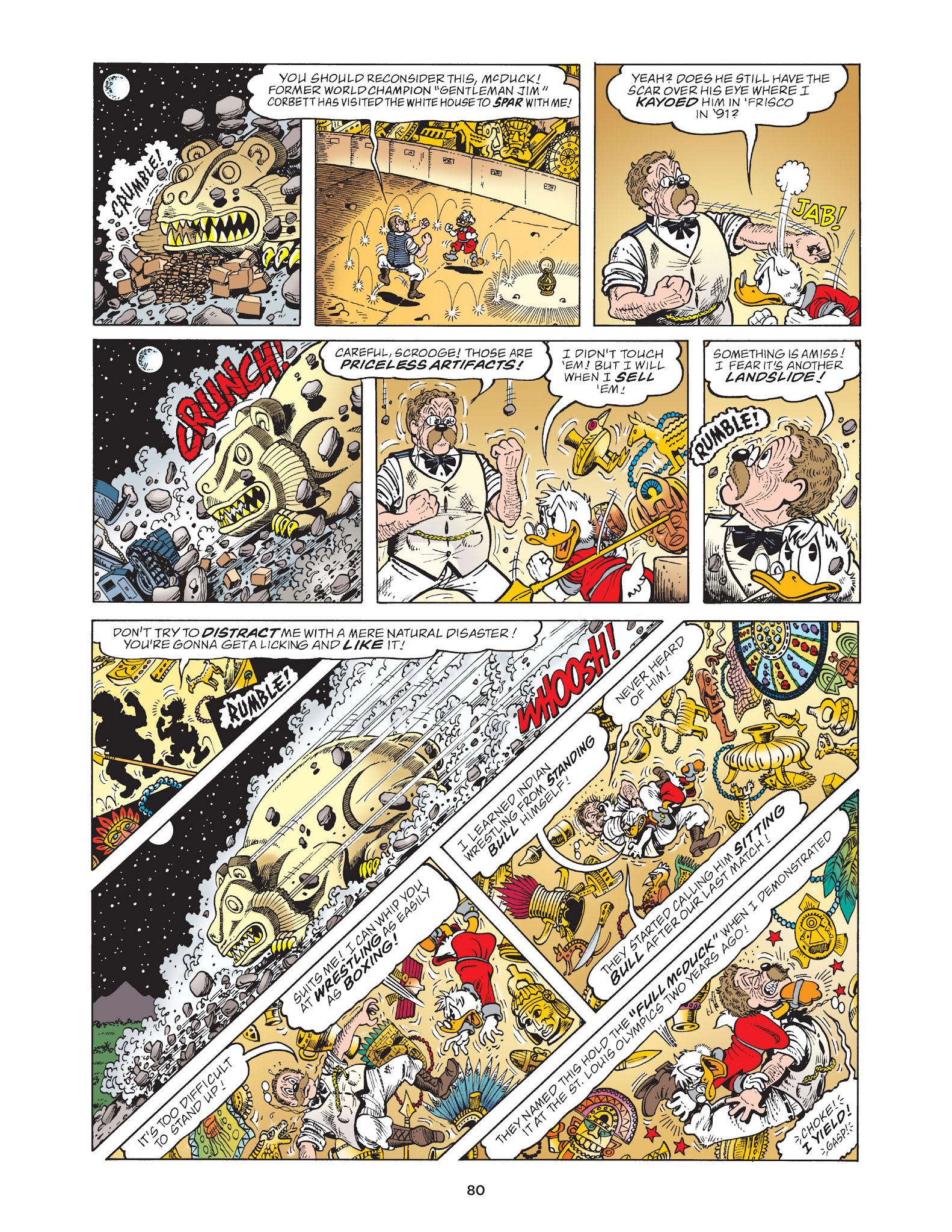 Read online Walt Disney Uncle Scrooge and Donald Duck: The Don Rosa Library comic -  Issue # TPB 9 (Part 1) - 81