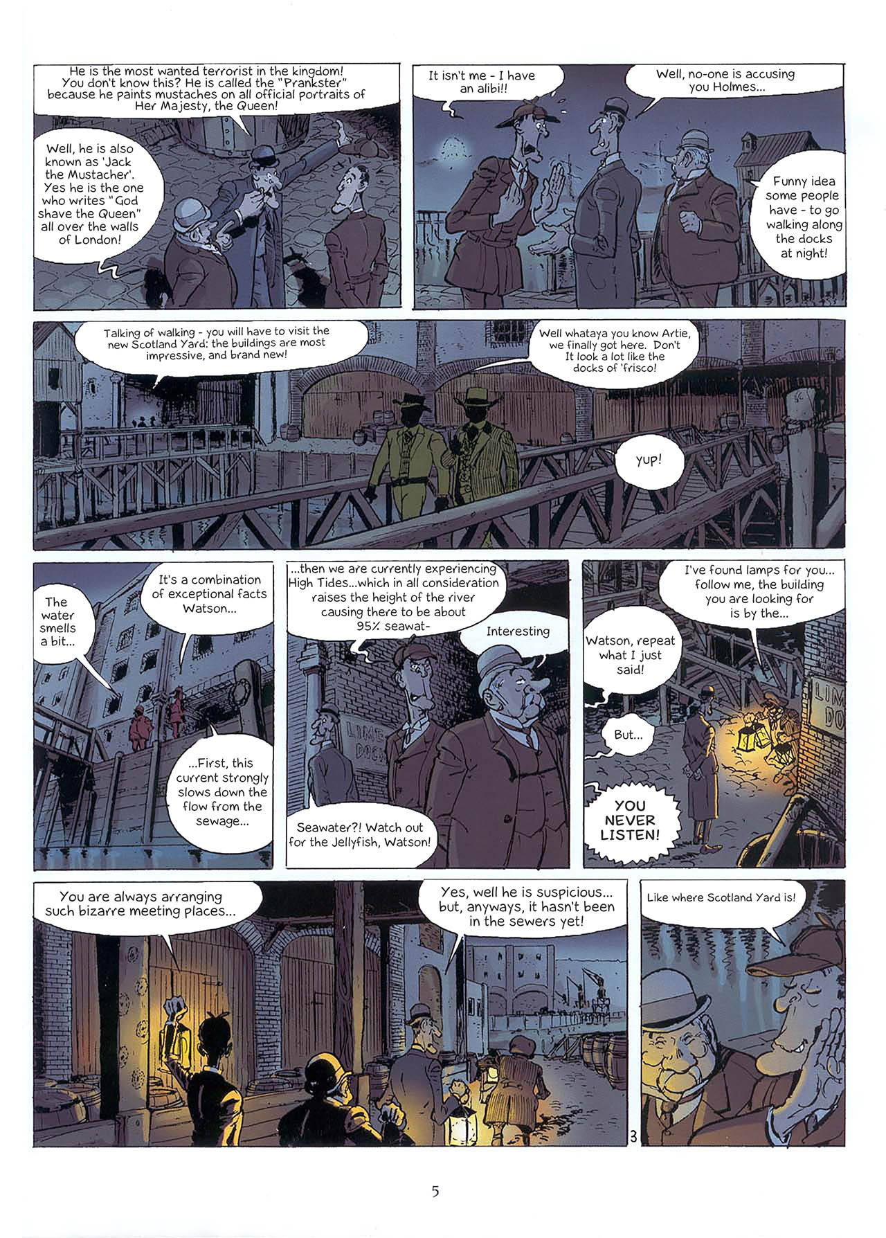 Read online Baker Street (2000) comic -  Issue #2 - 6