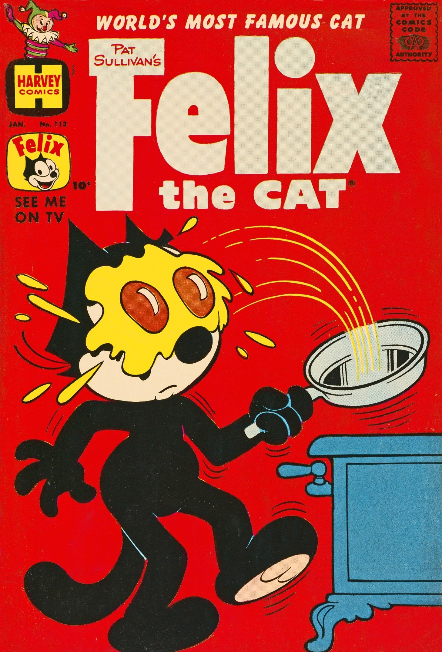 Read online Felix the Cat (1955) comic -  Issue #113 - 1
