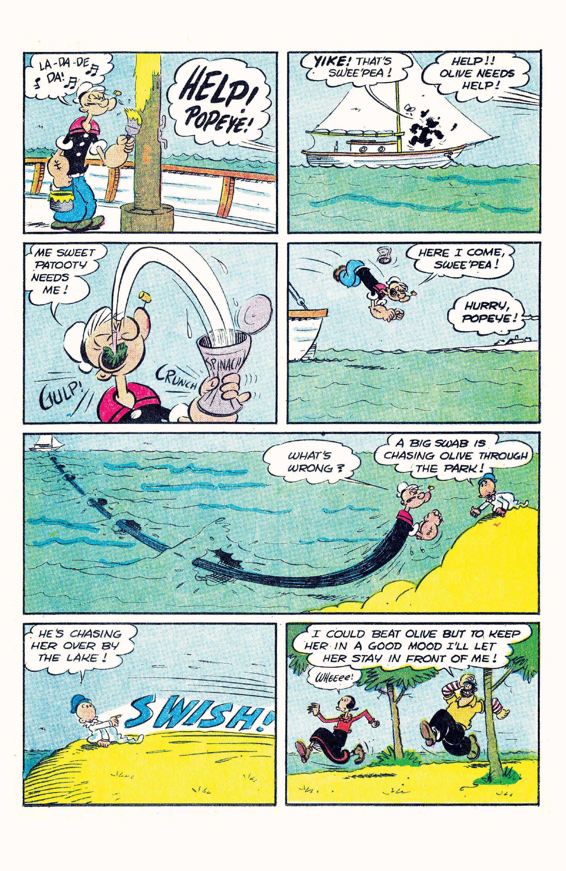 Read online Classic Popeye comic -  Issue #45 - 25