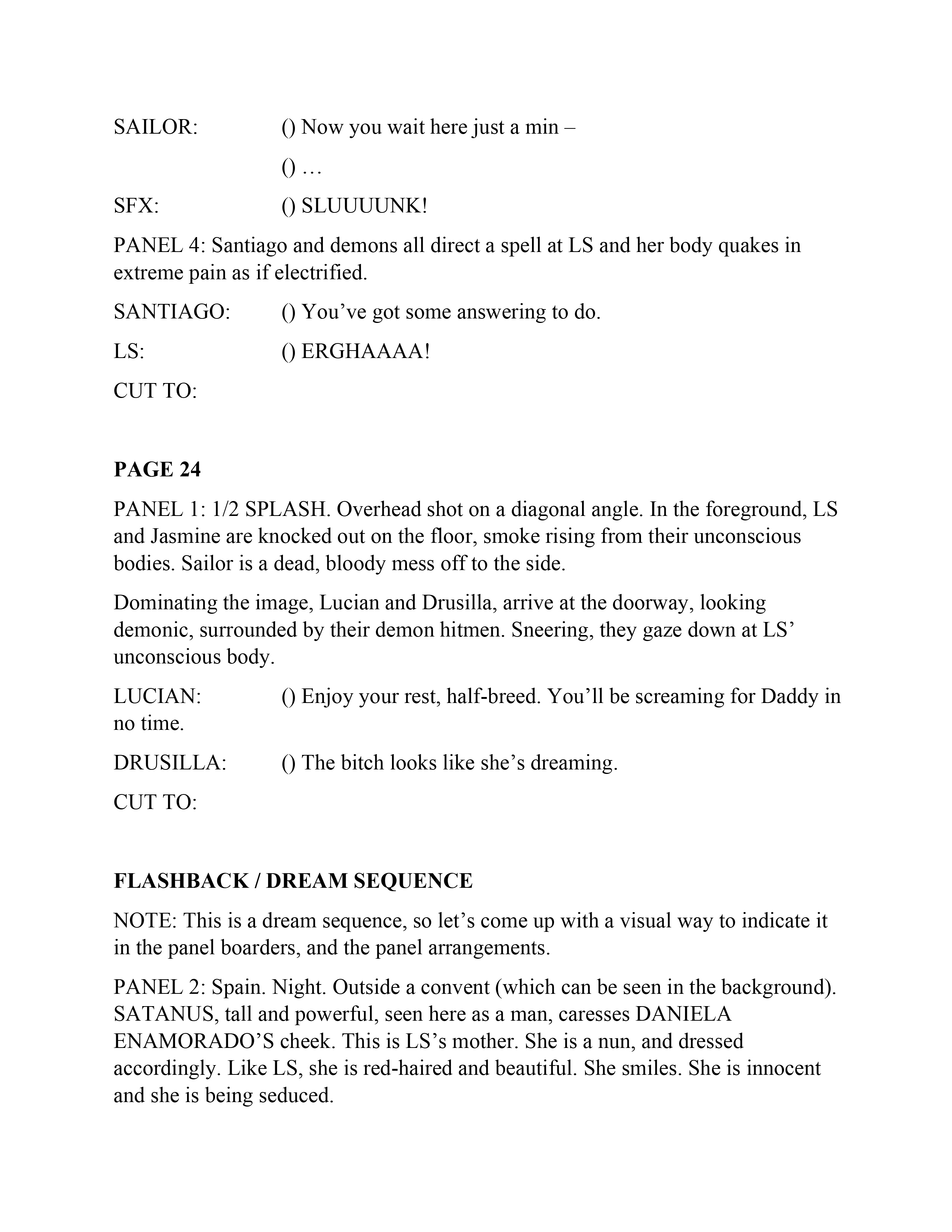 Read online Lady Satanus: Sinister Urge comic -  Issue # TPB - 78