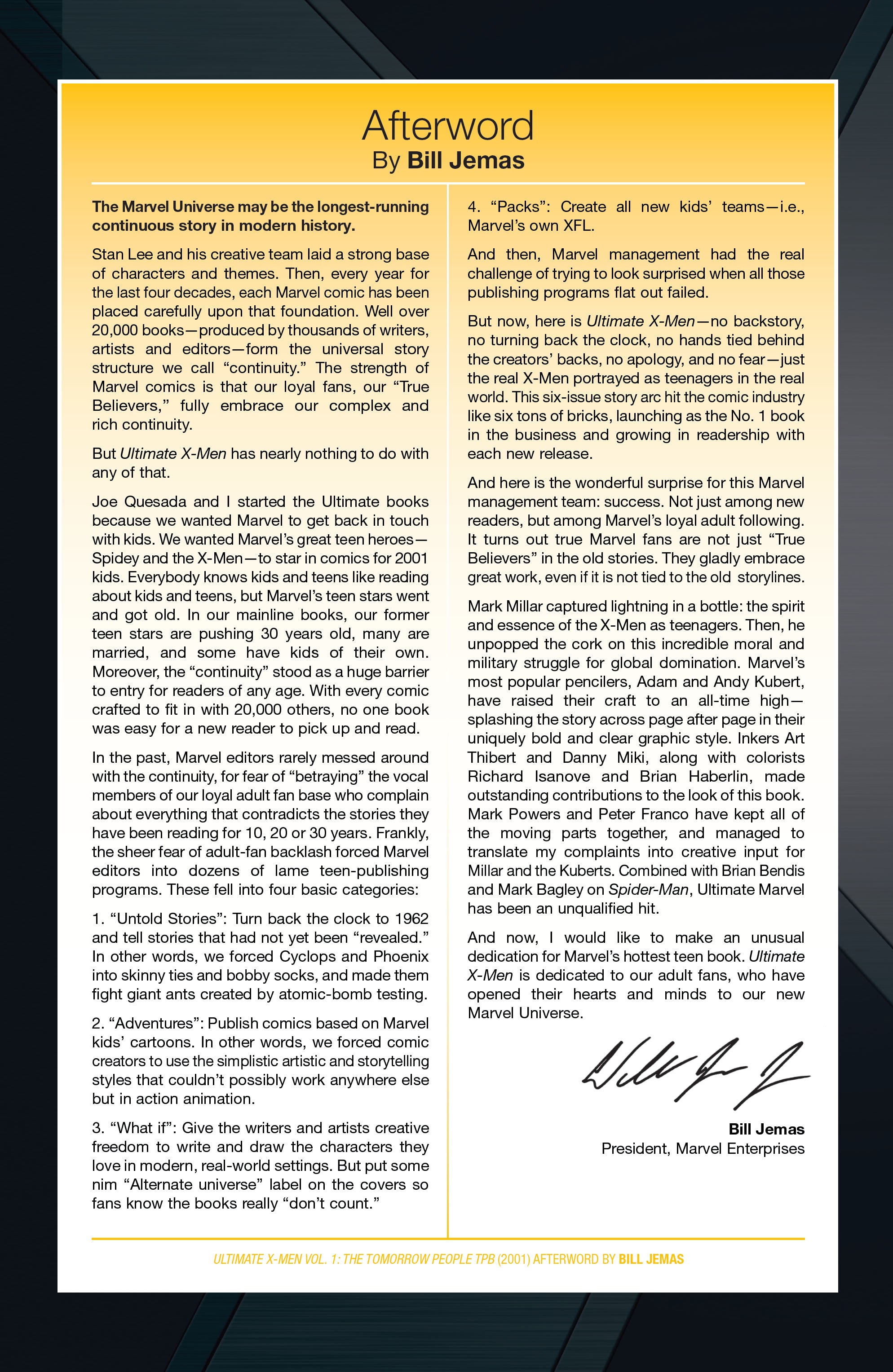 Read online Ultimate X-Men Omnibus comic -  Issue # TPB (Part 9) - 66