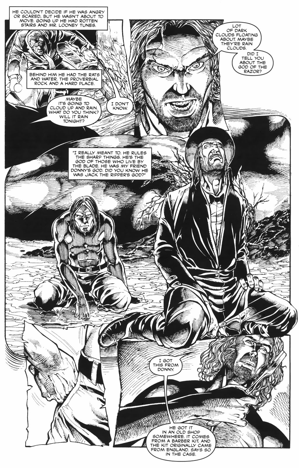 Read online Joe R. Lansdale's By Bizarre Hands comic -  Issue #6 - 9