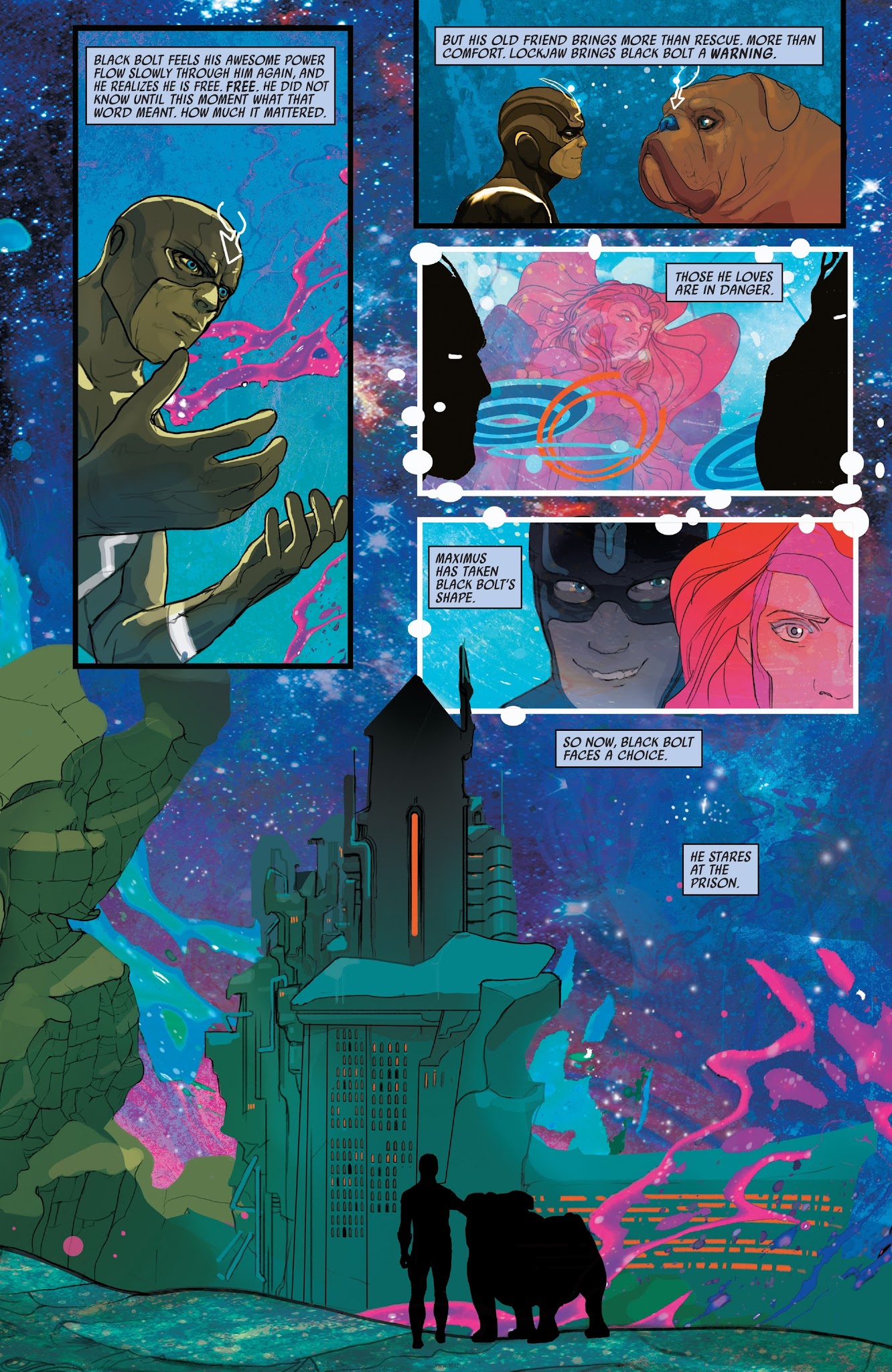 Read online Black Bolt comic -  Issue #5 - 9