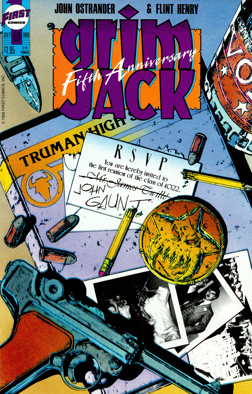 Read online Grimjack comic -  Issue #60 - 1