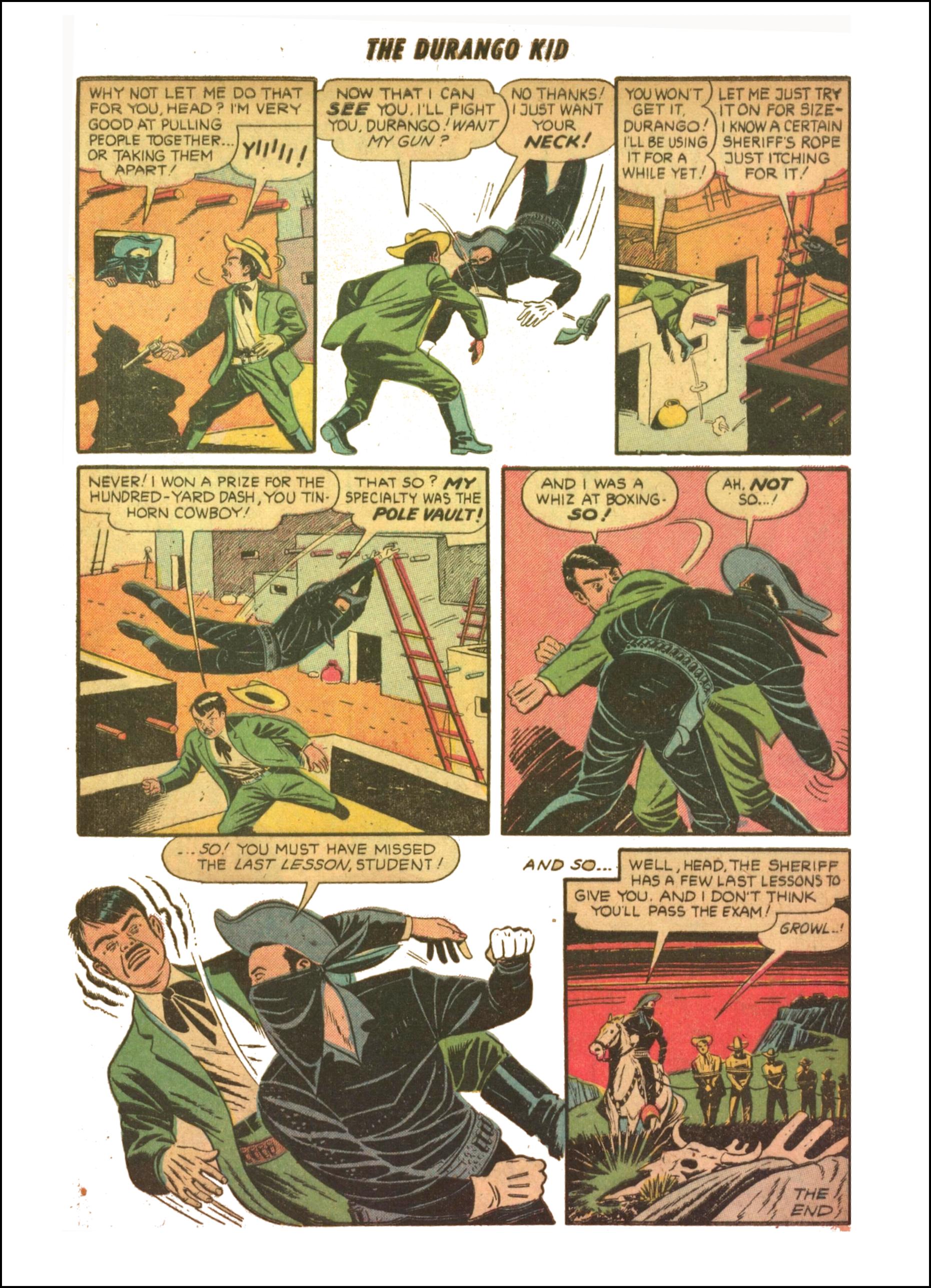 Read online Charles Starrett as The Durango Kid comic -  Issue #21 - 9