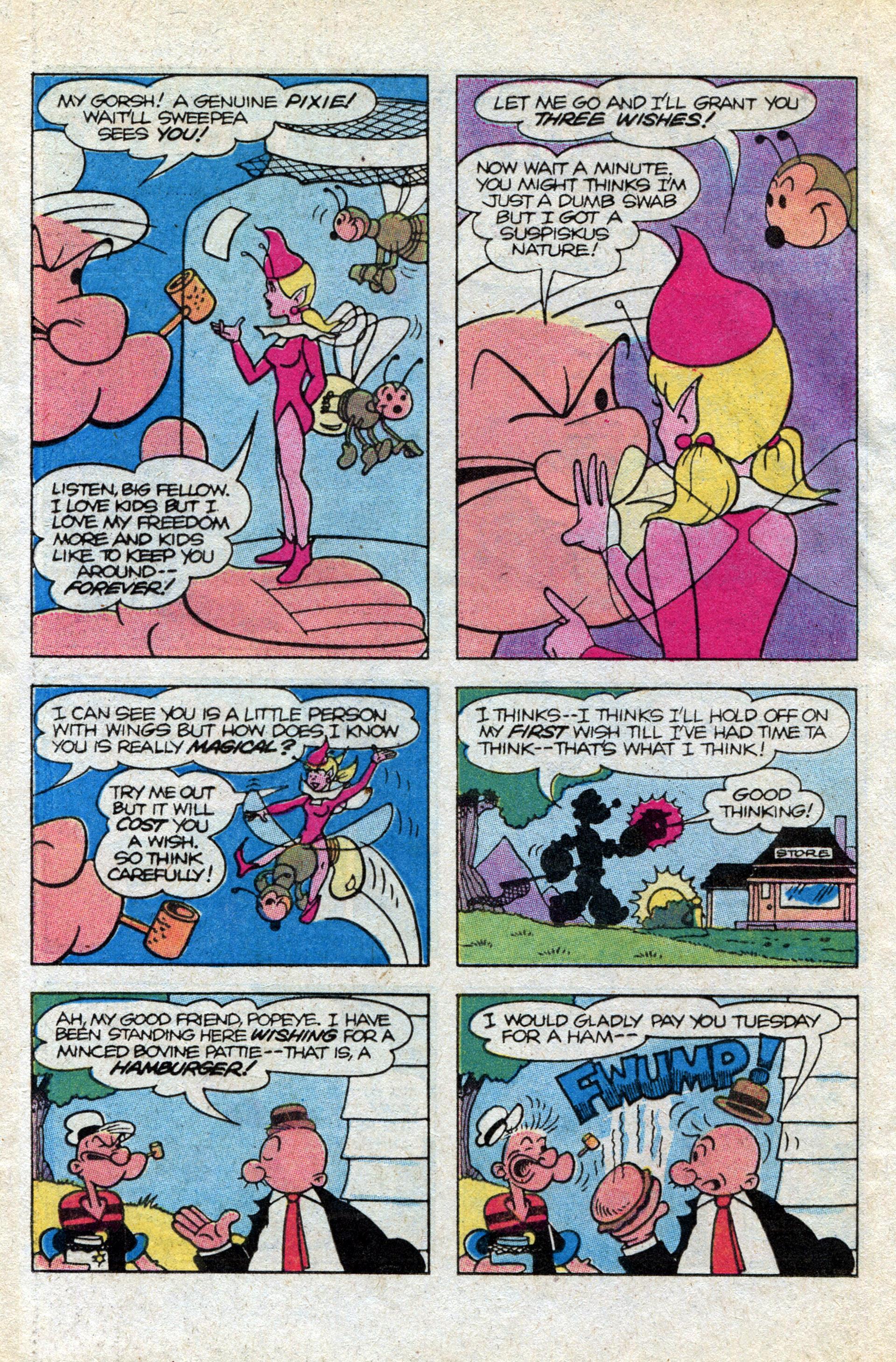 Read online Popeye (1948) comic -  Issue #167 - 20
