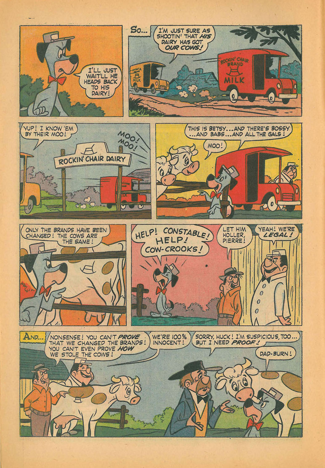 Read online Huckleberry Hound (1960) comic -  Issue #29 - 6