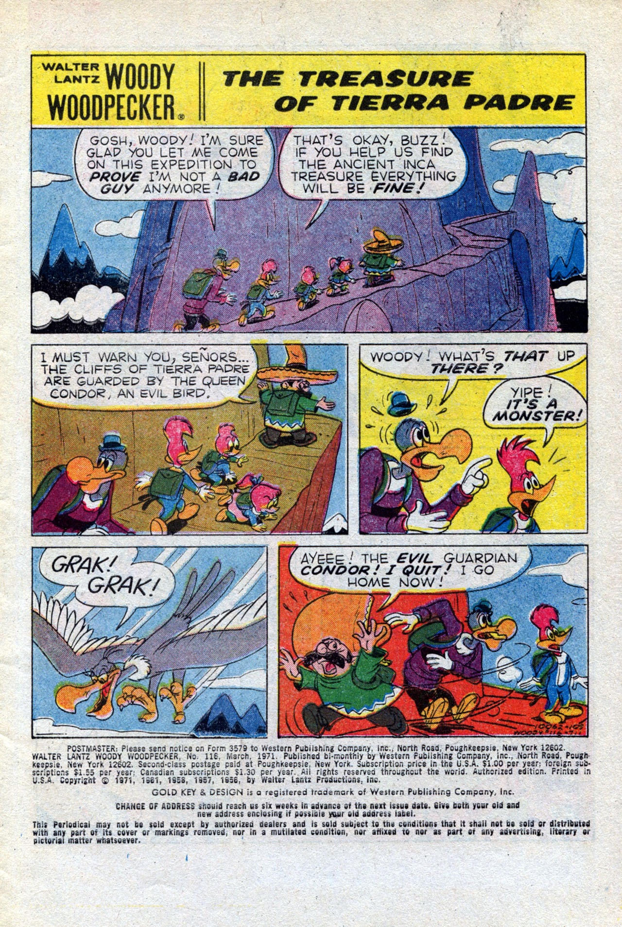 Read online Walter Lantz Woody Woodpecker (1962) comic -  Issue #116 - 3