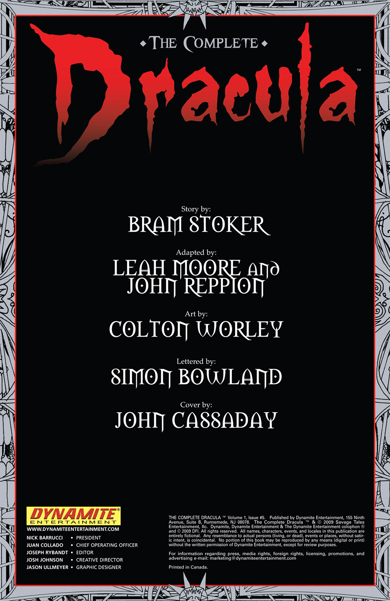 Read online The Complete Dracula comic -  Issue #5 - 2