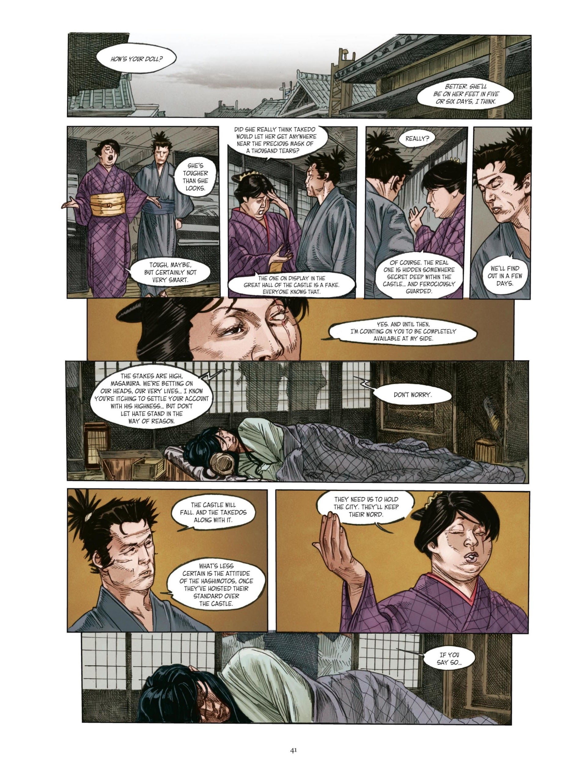 Read online The Mask Of A Thousand Tears comic -  Issue #2 - 41