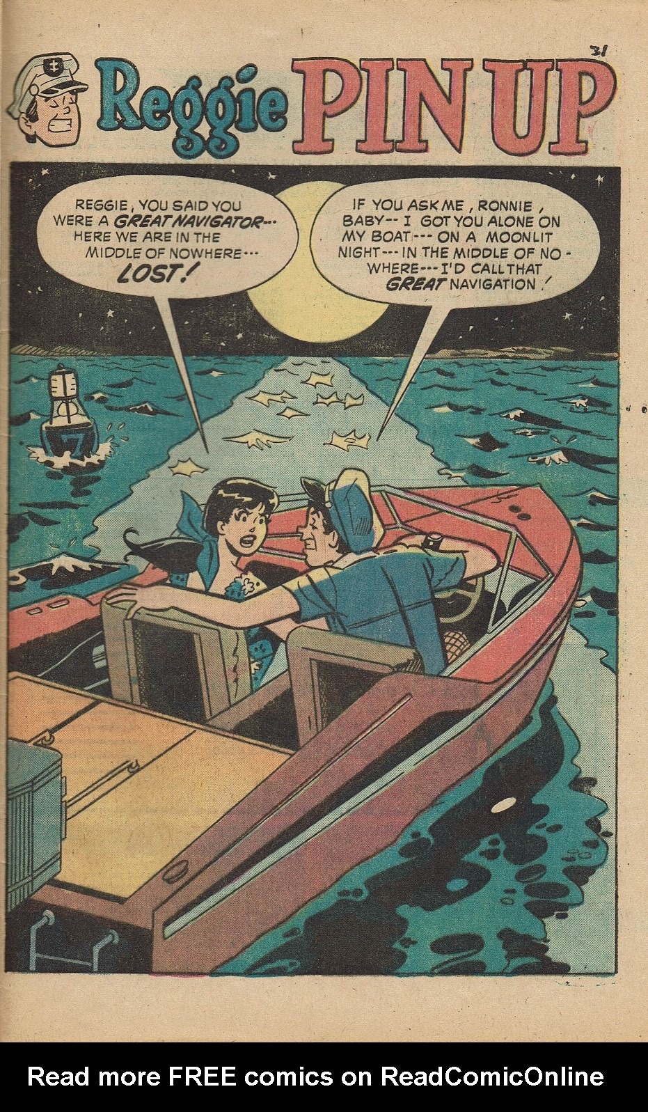 Read online Reggie's Wise Guy Jokes comic -  Issue #35 - 33