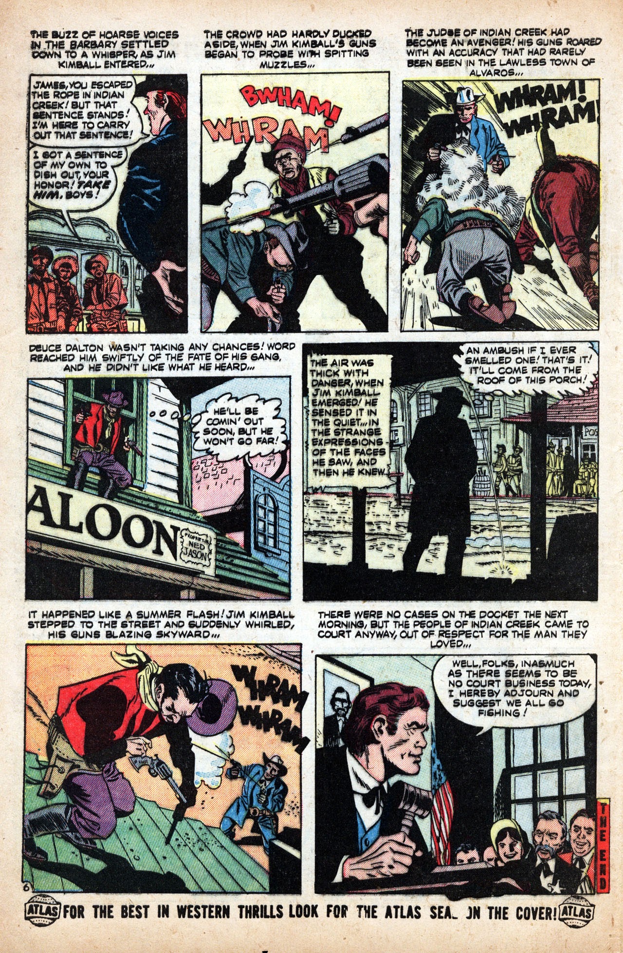 Read online Outlaw Fighters comic -  Issue #2 - 32