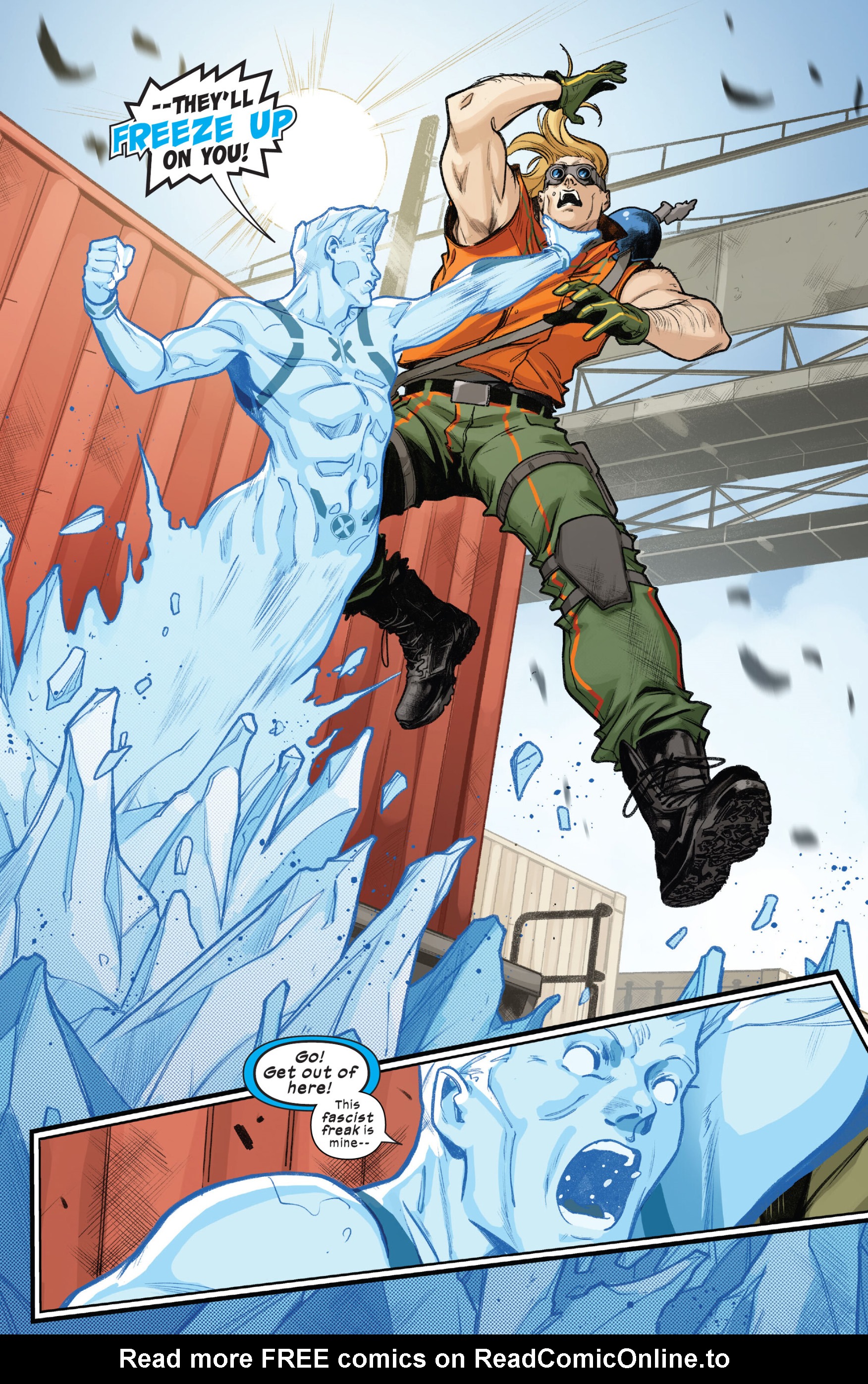 Read online Astonishing Iceman comic -  Issue #3 - 10