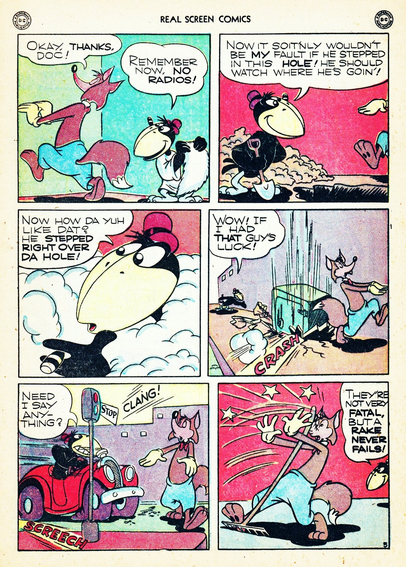 Read online Real Screen Comics comic -  Issue #15 - 7