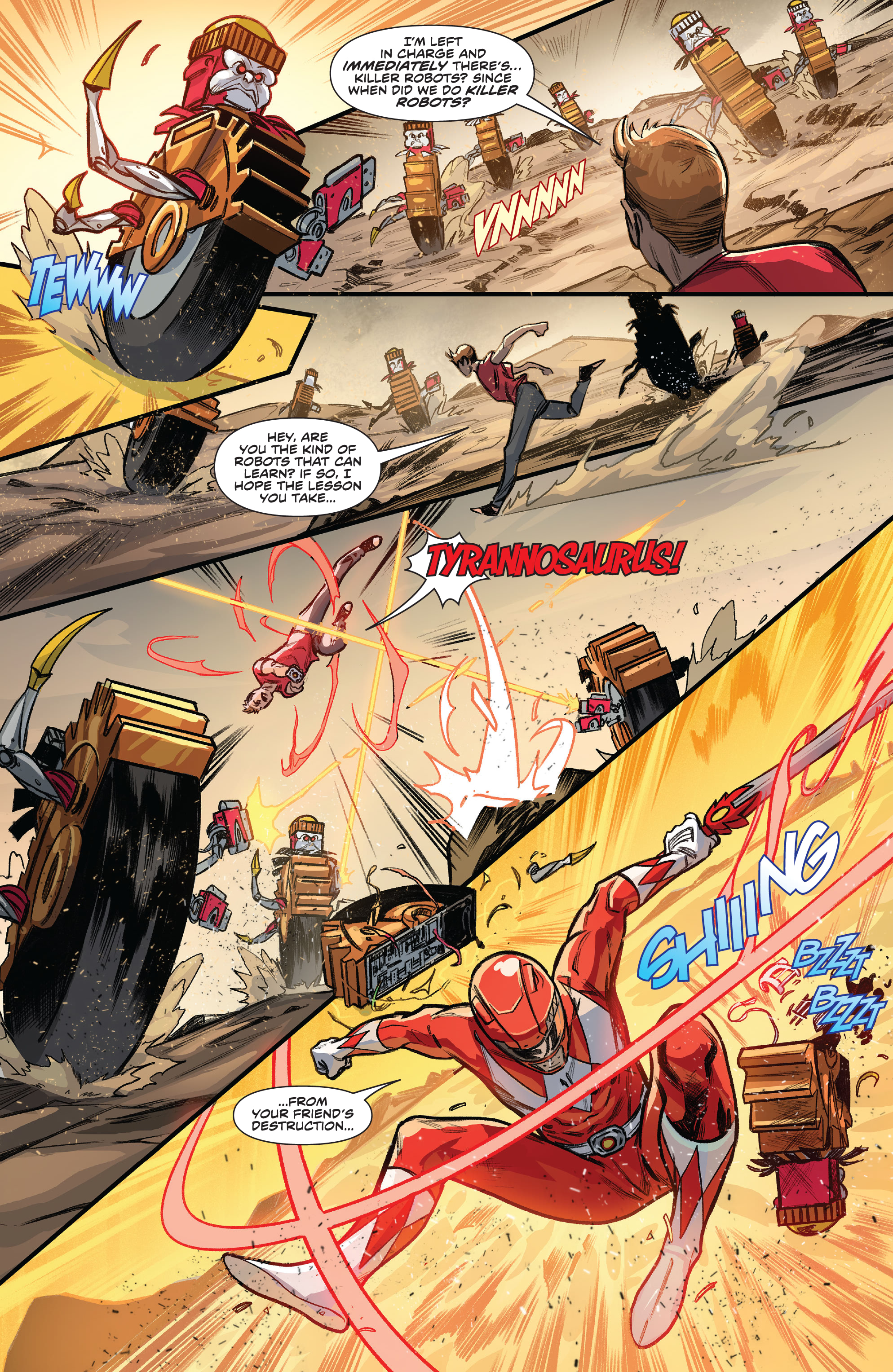 Read online Mighty Morphin comic -  Issue #17 - 18