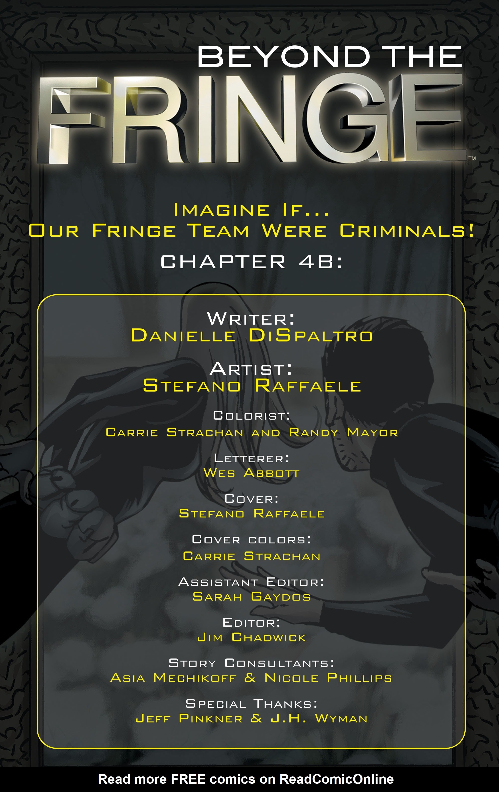 Read online Beyond The Fringe comic -  Issue #4B - 2
