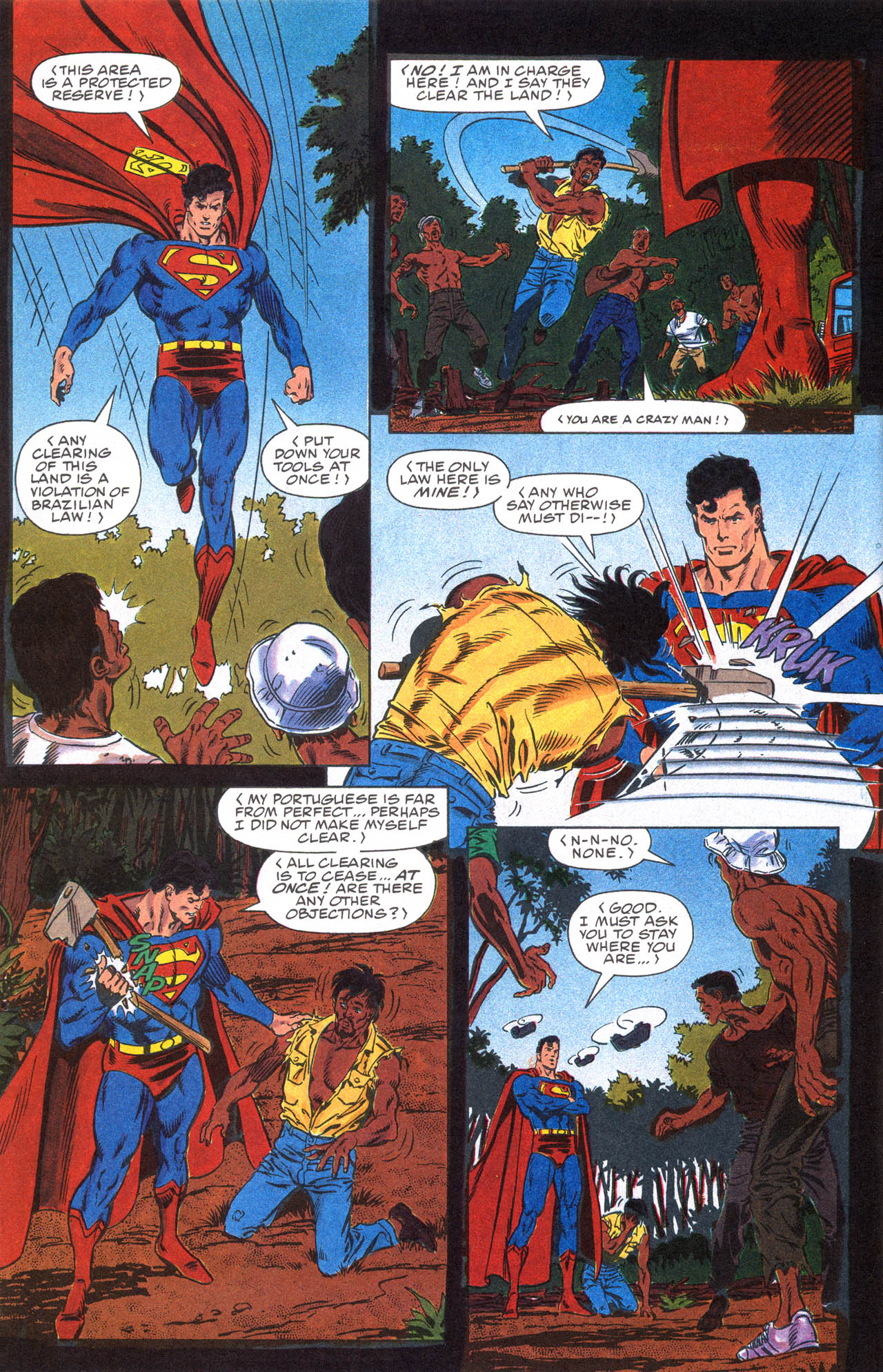 Read online Superman For Earth comic -  Issue # Full - 24