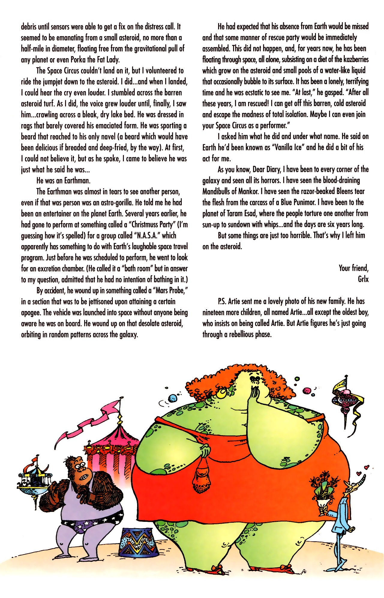 Read online Space Circus comic -  Issue #2 - 27