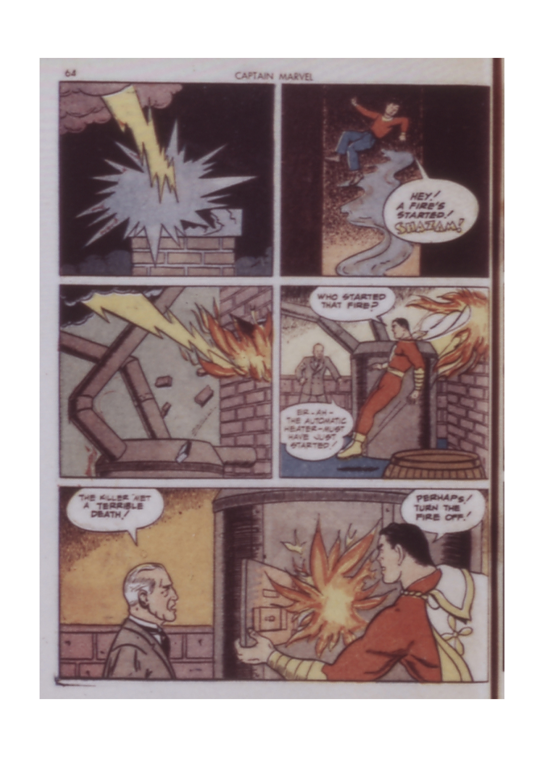 Read online Captain Marvel Adventures comic -  Issue #14 - 64