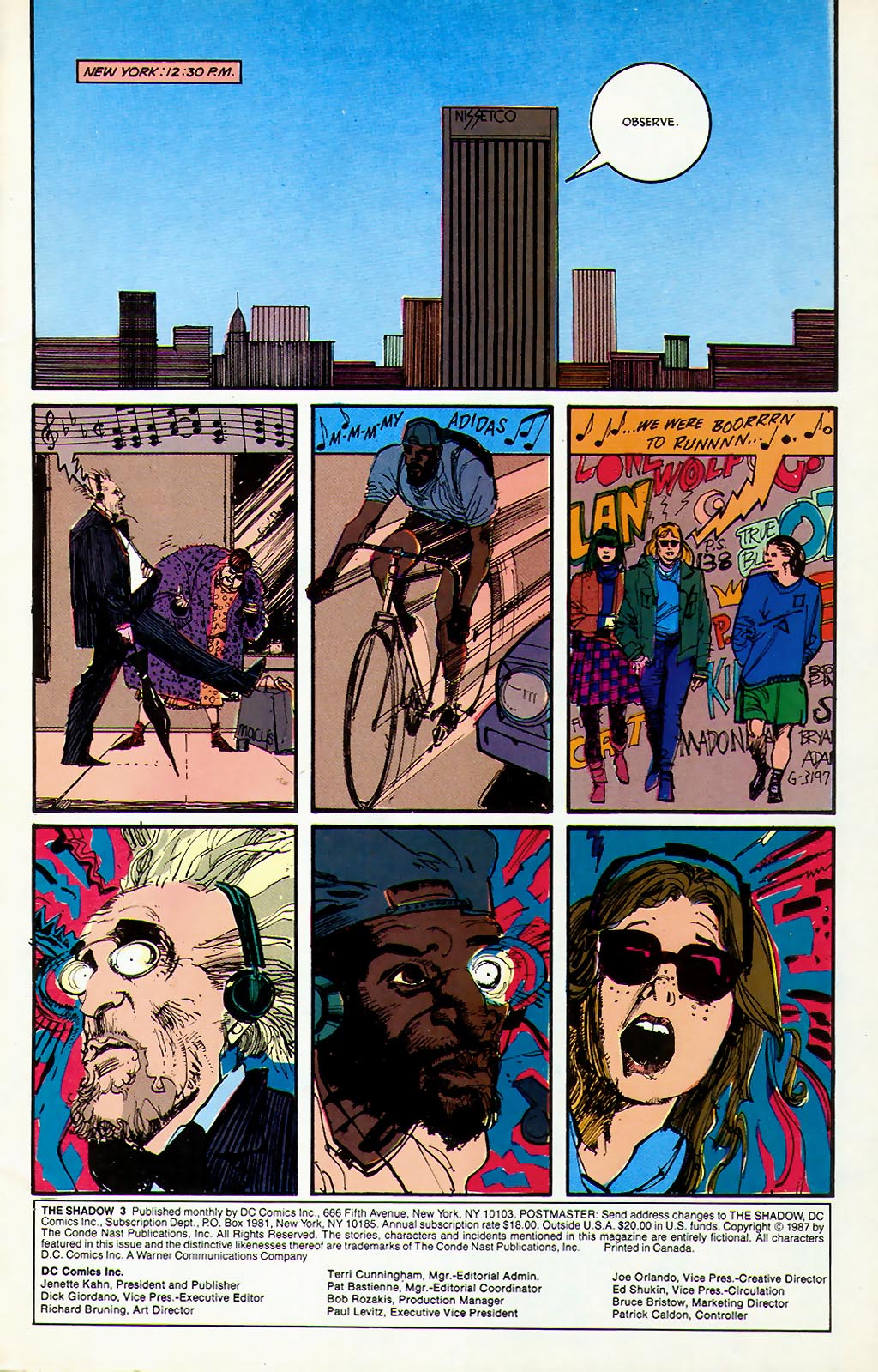 Read online The Shadow (1987) comic -  Issue #3 - 3