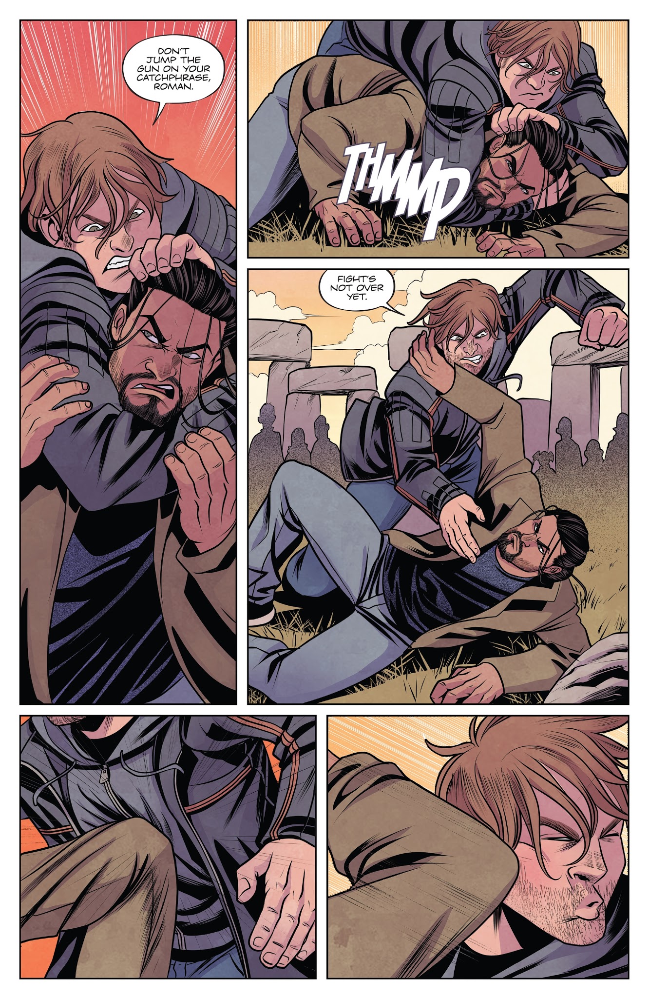 Read online WWE comic -  Issue #10 - 17