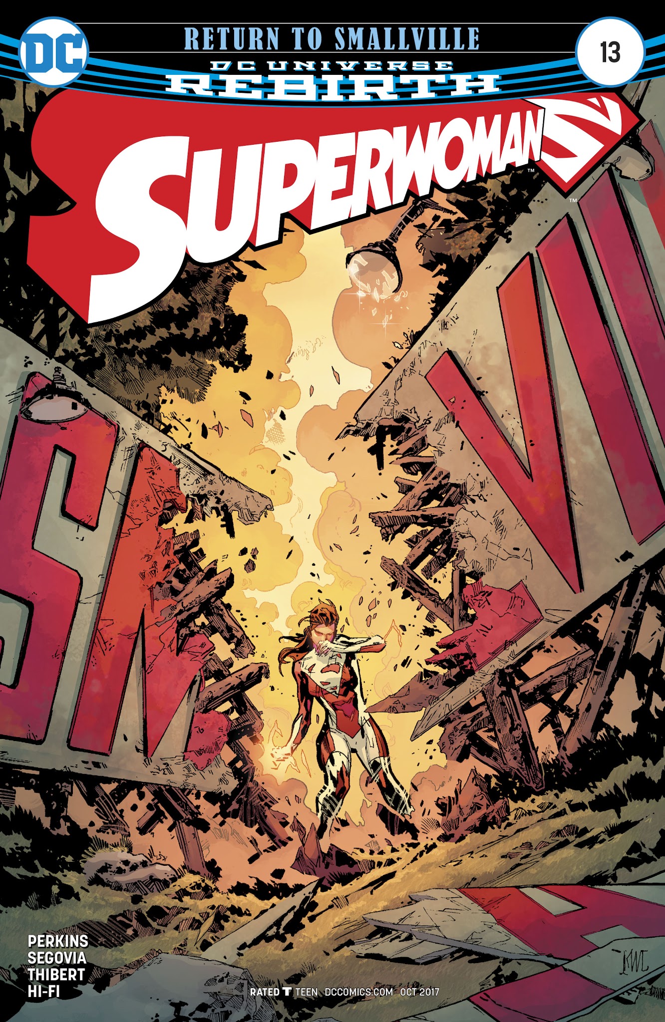 Read online Superwoman comic -  Issue #13 - 1