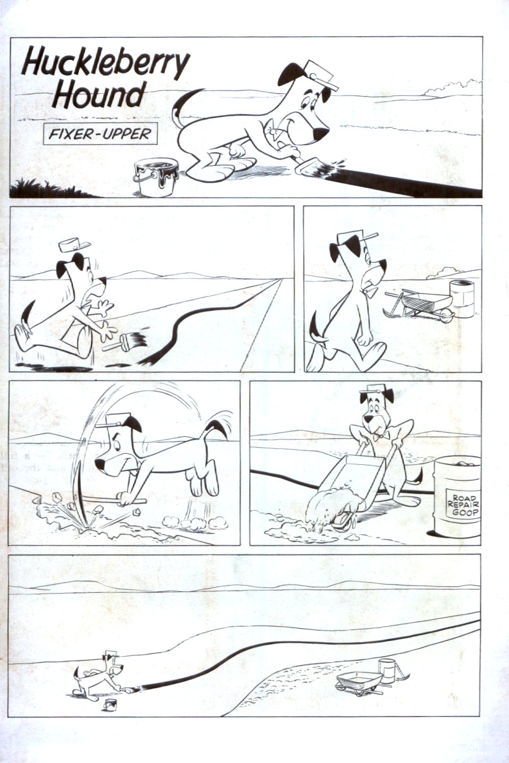 Read online Huckleberry Hound (1960) comic -  Issue #31 - 35