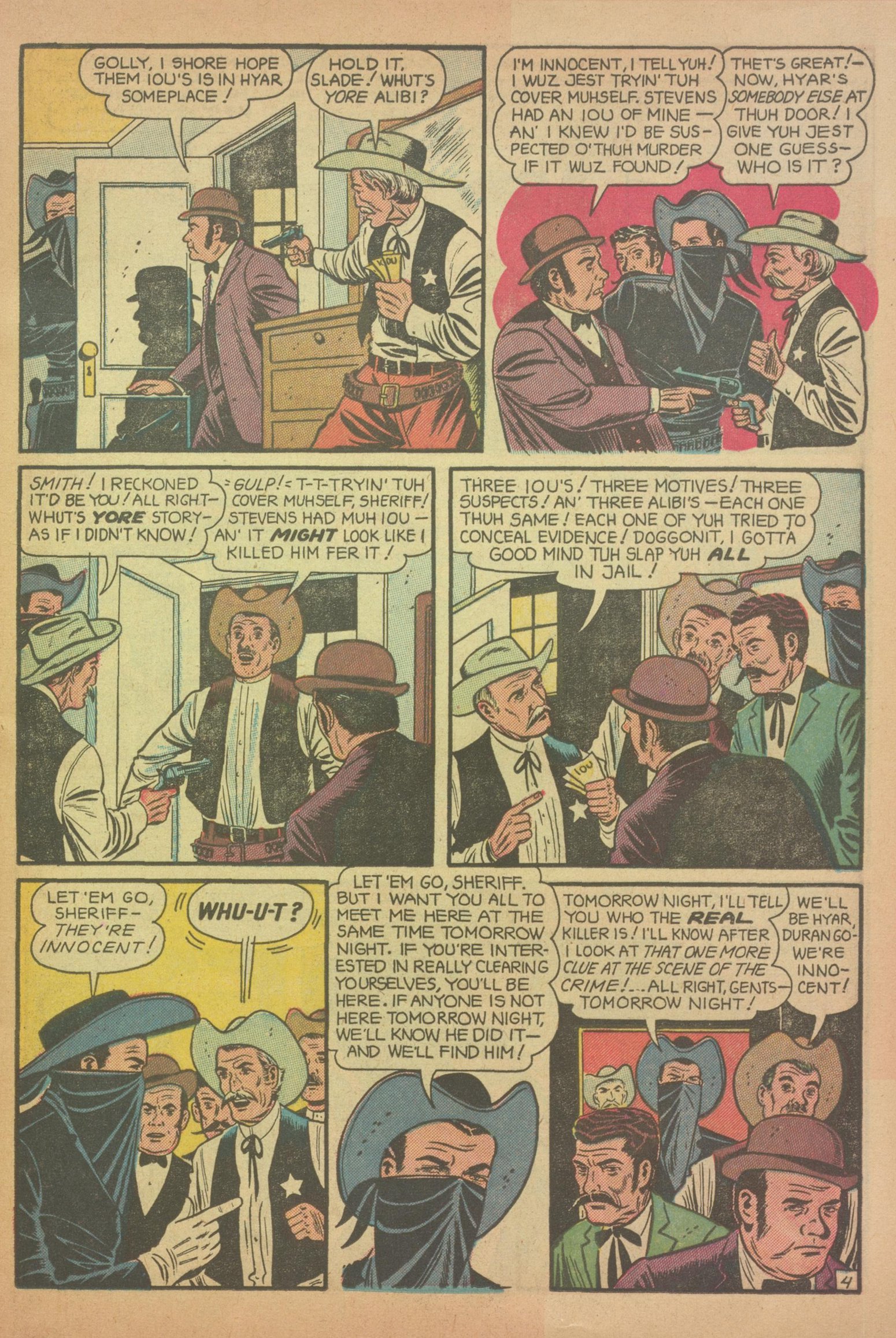 Read online Charles Starrett as The Durango Kid comic -  Issue #30 - 13