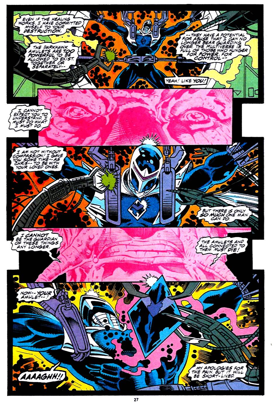Read online Darkhawk (1991) comic -  Issue #40 - 21