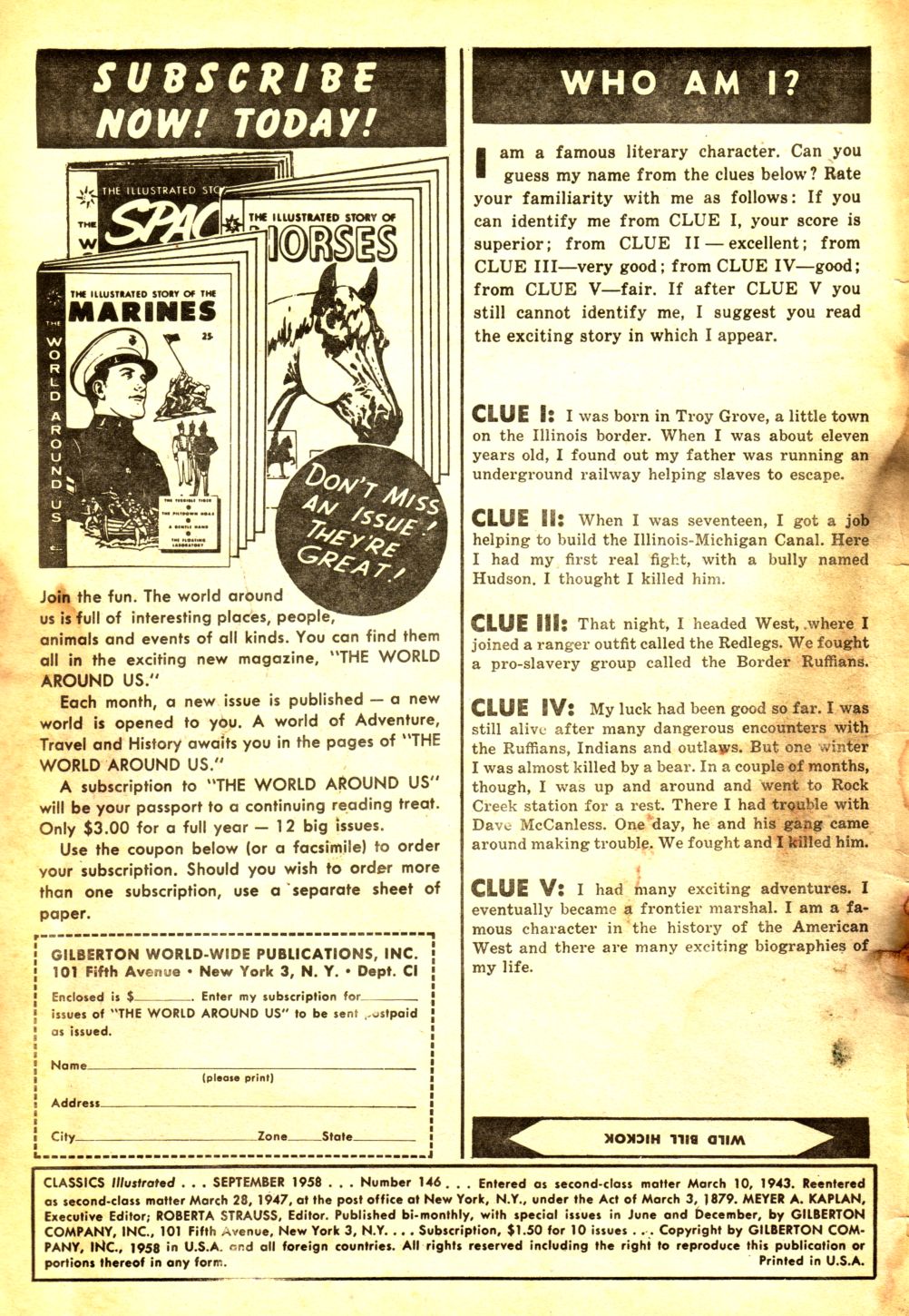 Read online Classics Illustrated comic -  Issue #146 - 2
