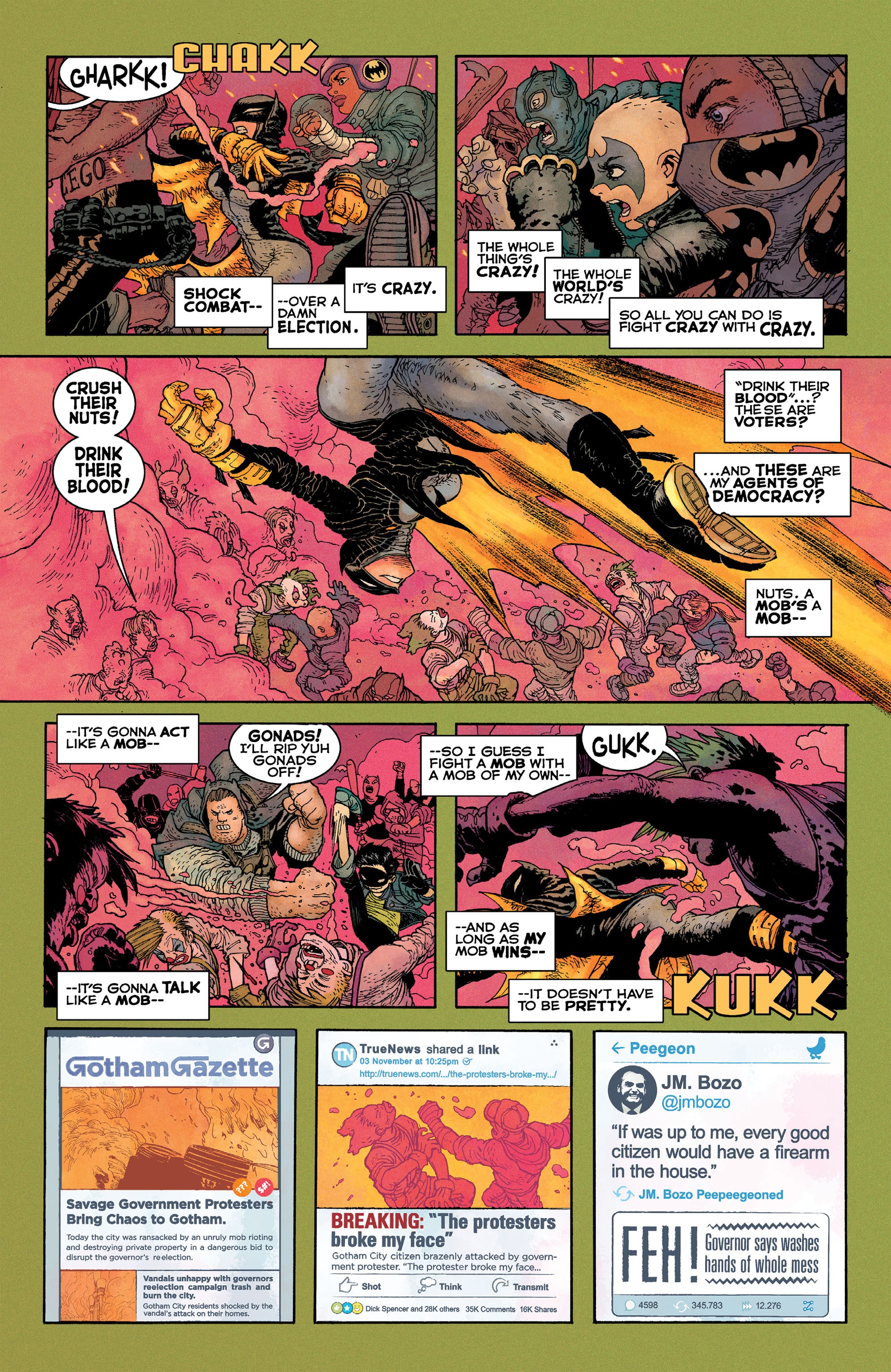 Read online Dark Knight Returns: The Golden Child comic -  Issue # _The Deluxe Edition - 14