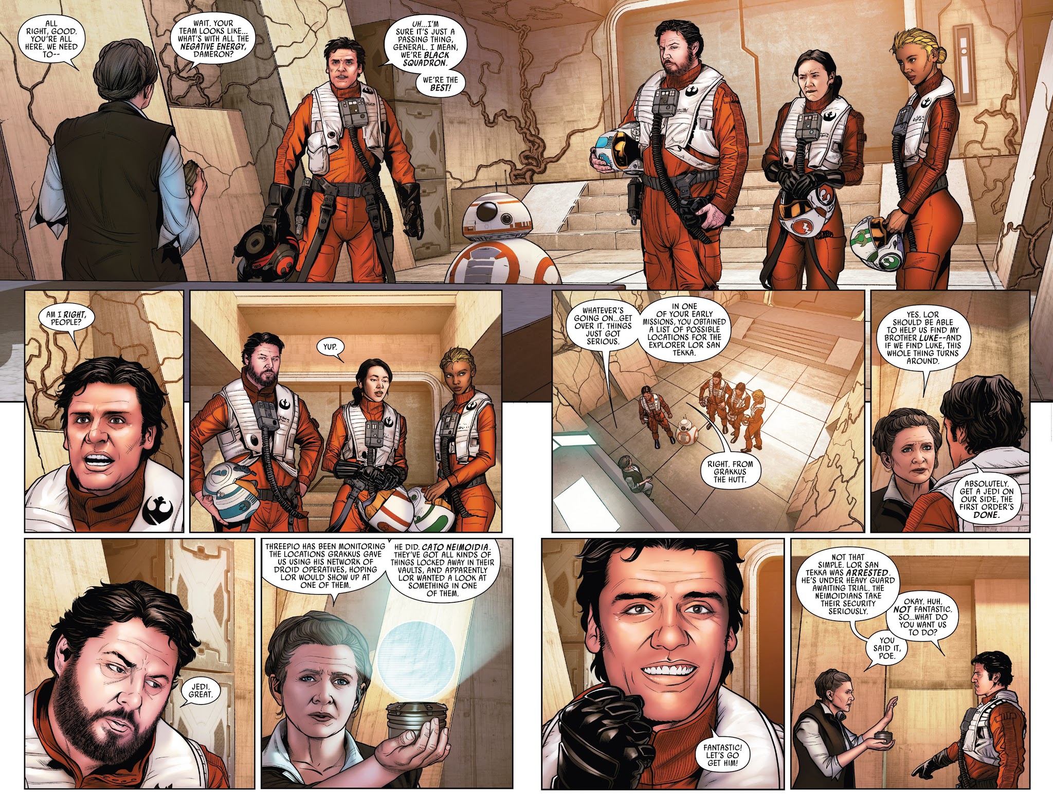 Read online Star Wars: Poe Dameron comic -  Issue #20 - 20