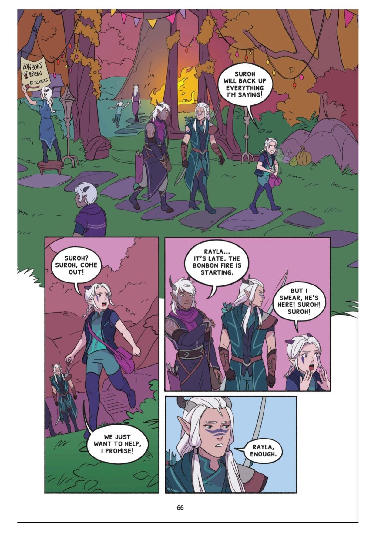 Read online The Dragon Prince: Bloodmoon Huntress comic -  Issue # TPB - 69