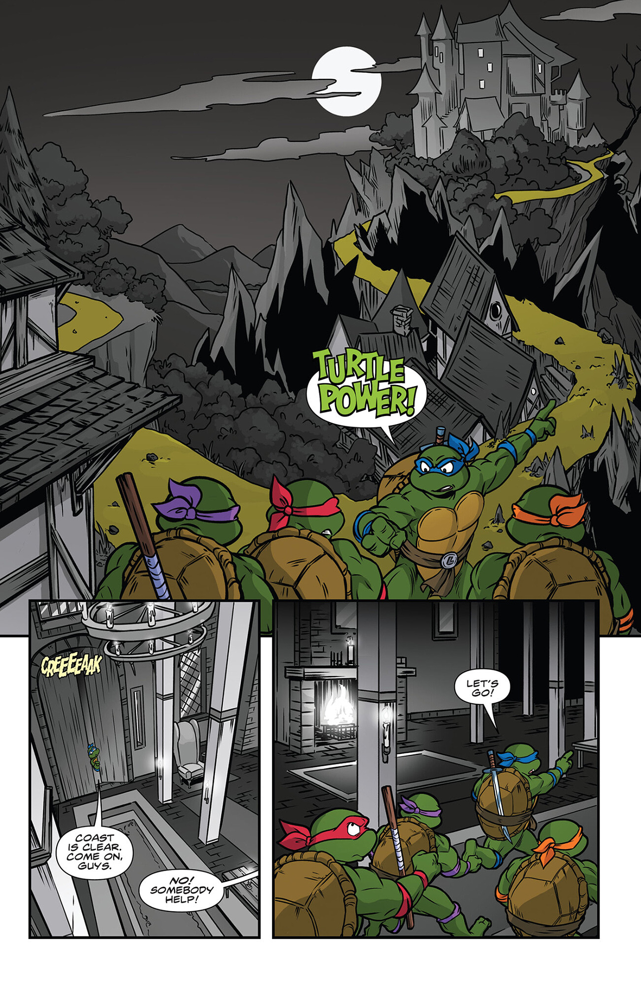 Read online Teenage Mutant Ninja Turtles: Saturday Morning Adventures – Halloween Special comic -  Issue # Full - 20