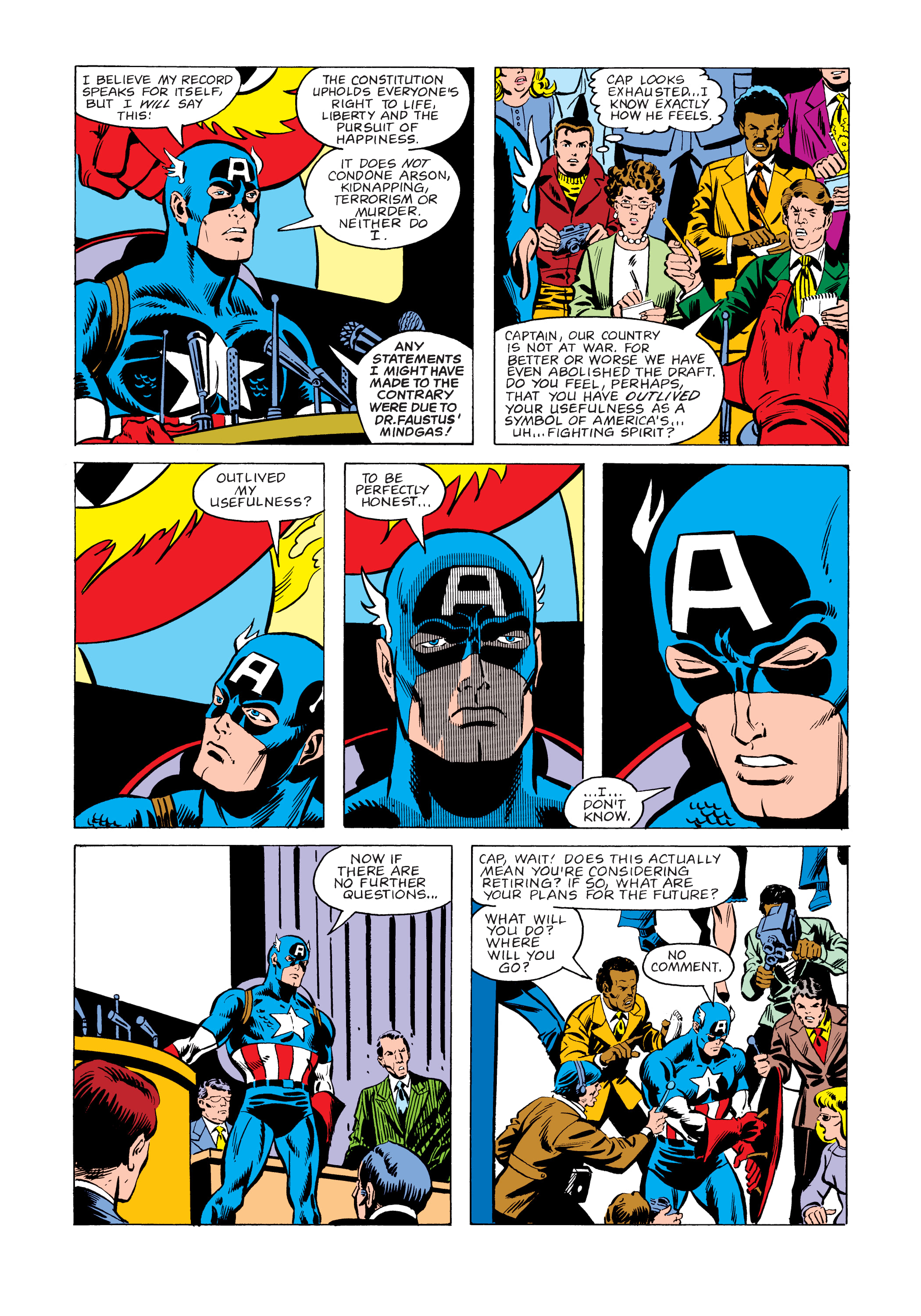 Read online Marvel Masterworks: Captain America comic -  Issue # TPB 13 (Part 2) - 37