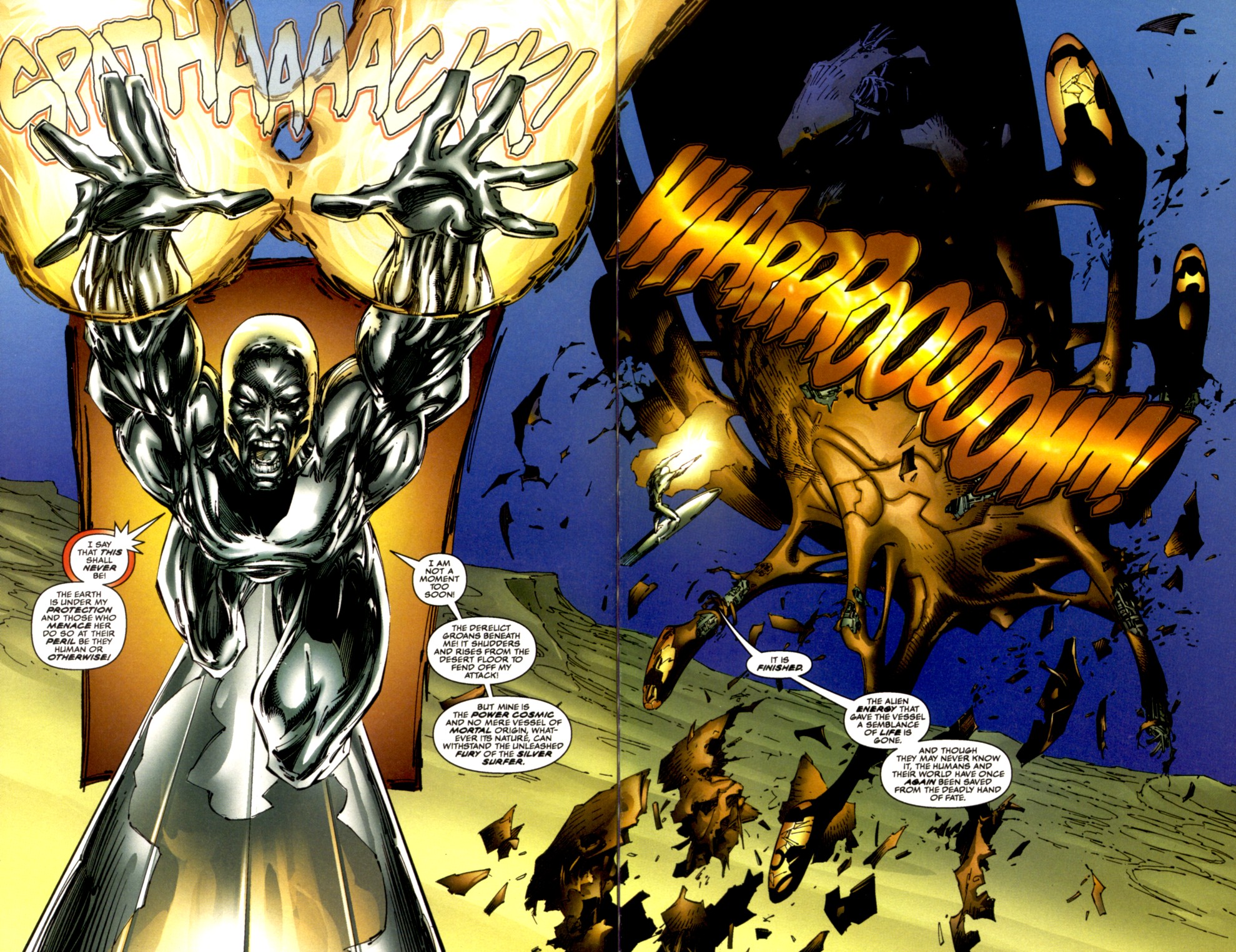 Read online Weapon Zero/Silver Surfer comic -  Issue # Full - 6