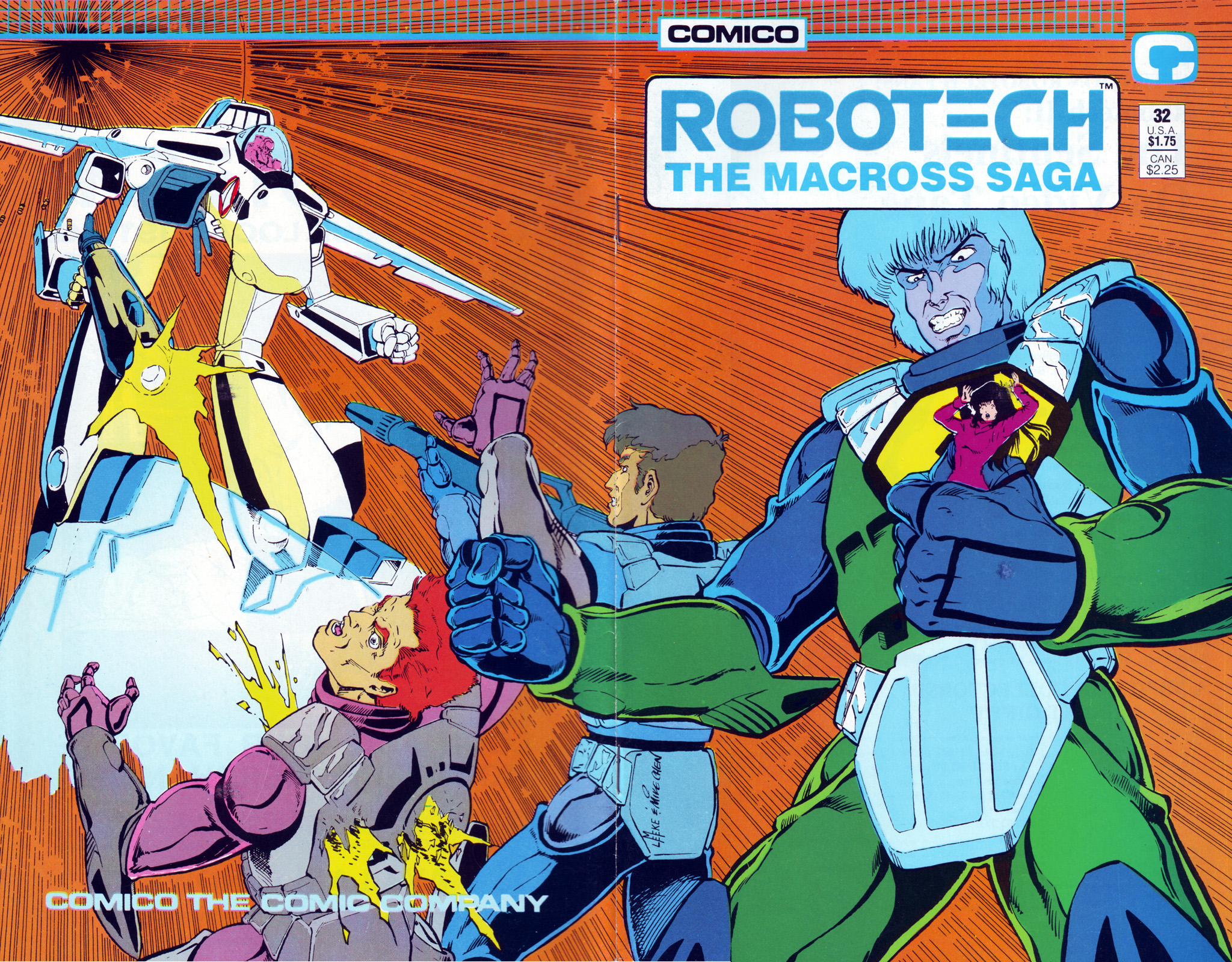 Read online Robotech The Macross Saga comic -  Issue #32 - 1