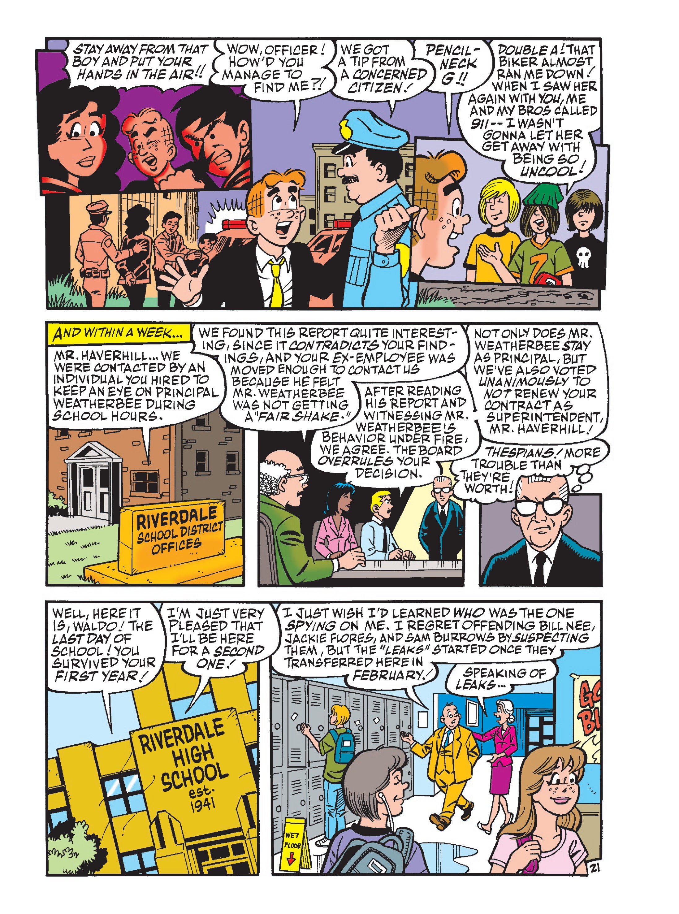 Read online Archie's Double Digest Magazine comic -  Issue #275 - 56