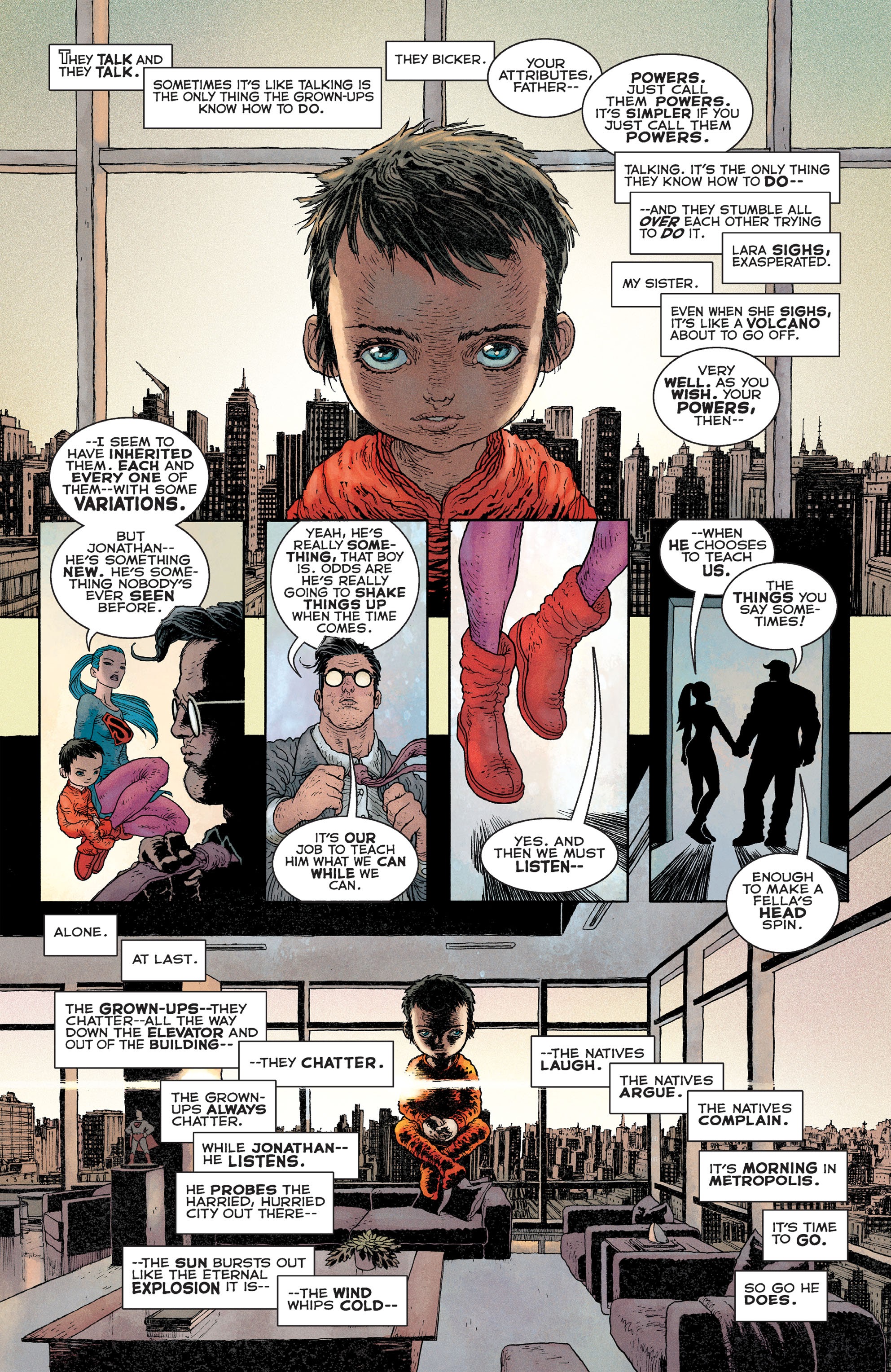 Read online Dark Knight Returns: The Golden Child comic -  Issue # _The Deluxe Edition - 7