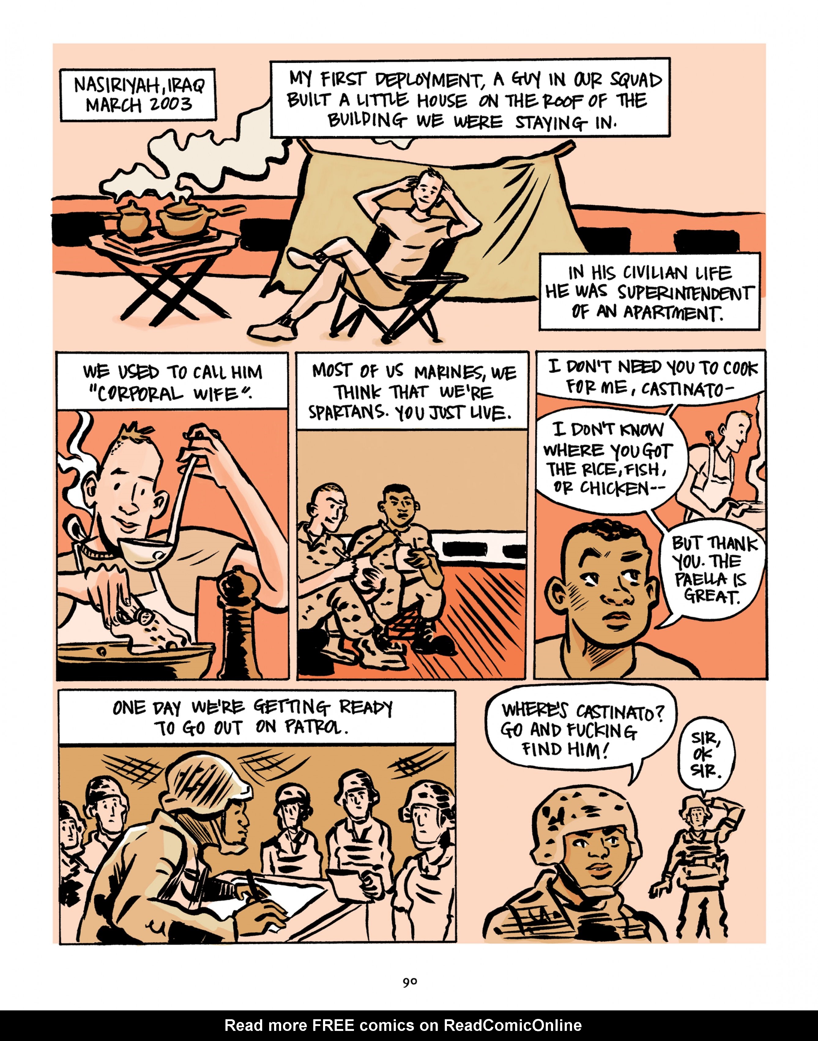 Read online Invisible Wounds: Graphic Journalism by Jess Ruliffson comic -  Issue # TPB (Part 1) - 96