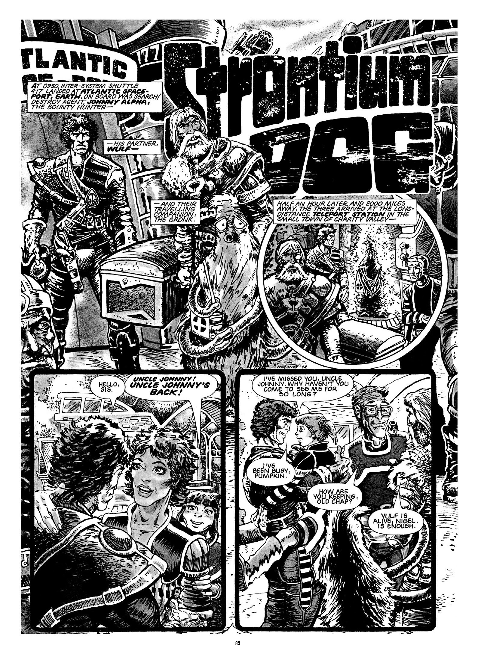 Read online Strontium Dog Search and Destroy: The Starlord Years comic -  Issue # TPB - 76