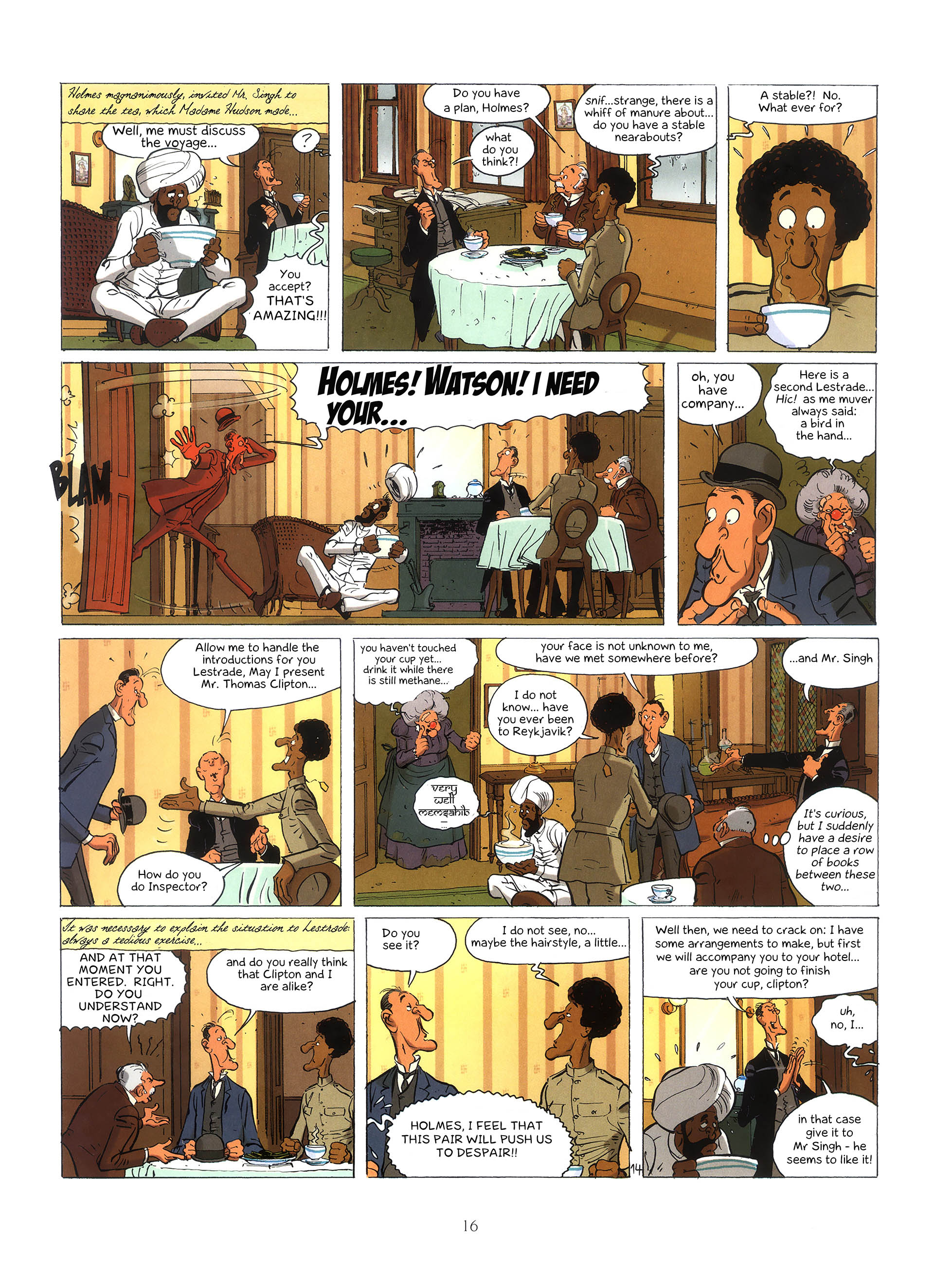 Read online Baker Street (2000) comic -  Issue #3 - 16