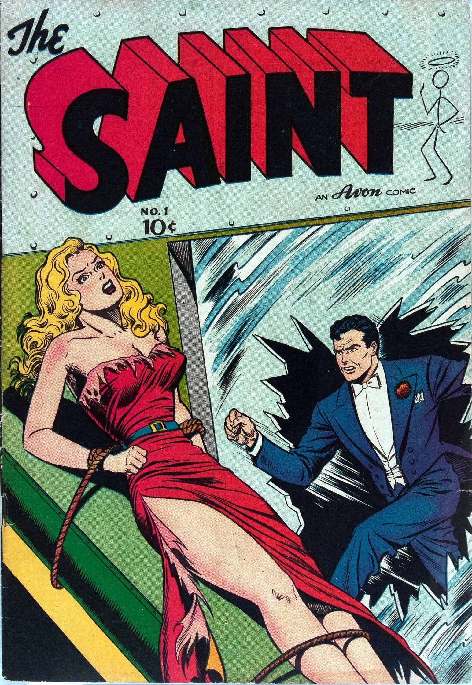 Read online The Saint (1947) comic -  Issue #1 - 1