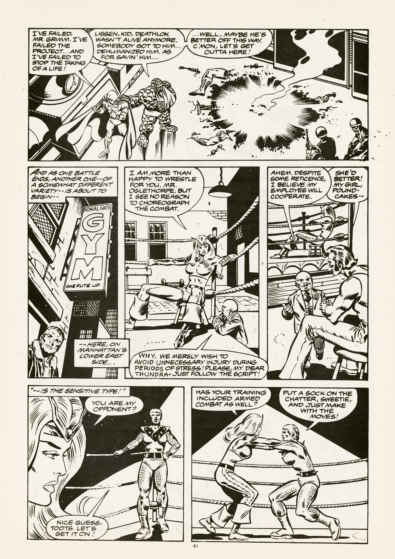 Read online Rampage Monthly comic -  Issue #41 - 41